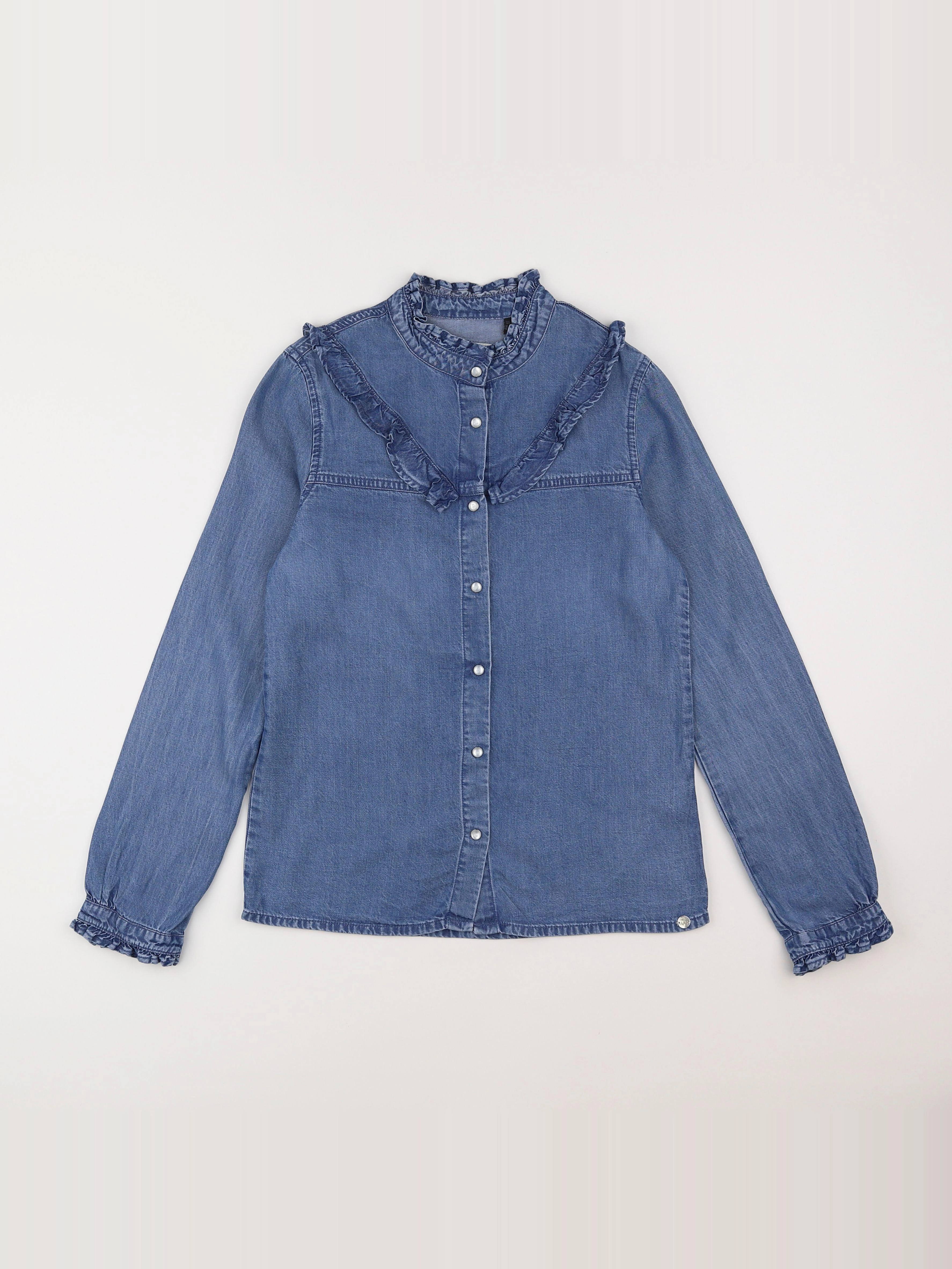 IKKS - chemise bleu - 12/13 ans