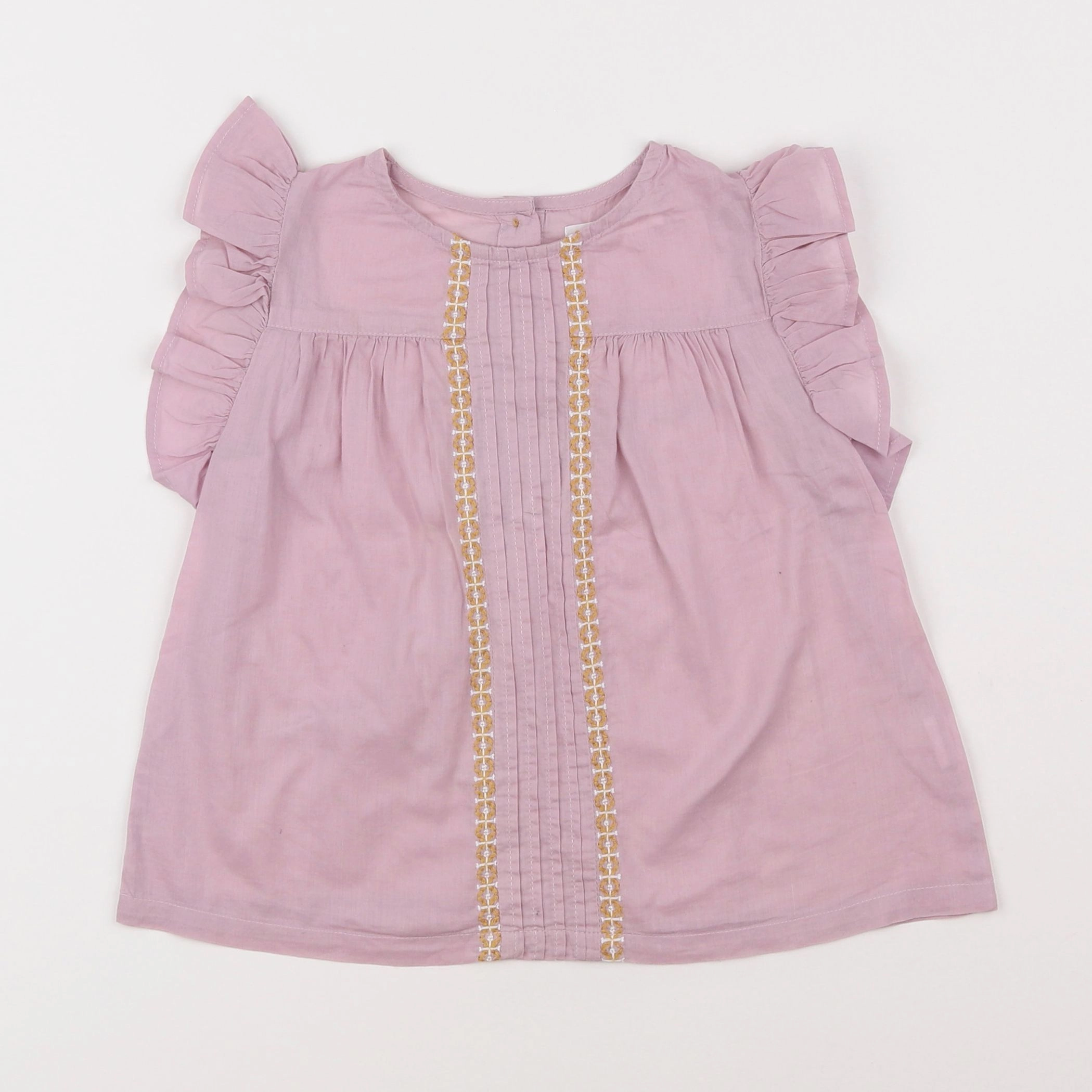 Monoprix - blouse rose - 3 ans