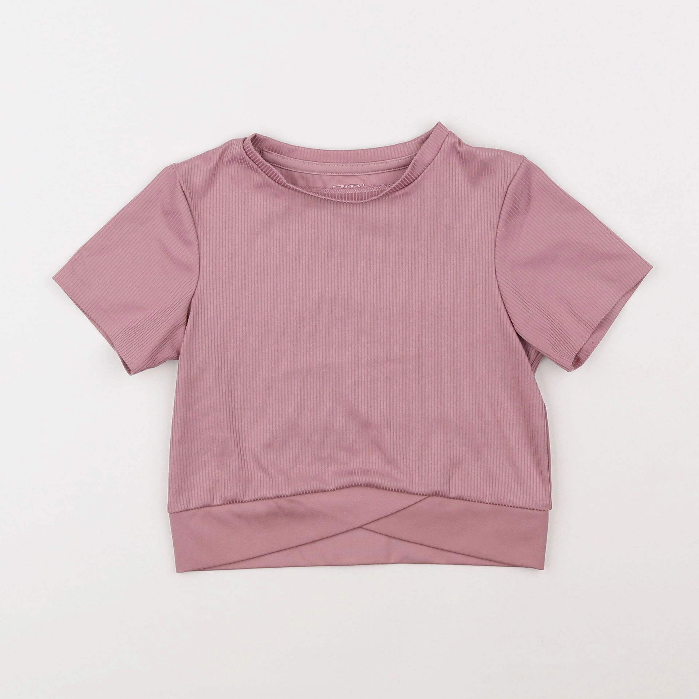 Zara - tee-shirt rose - 9/10 ans