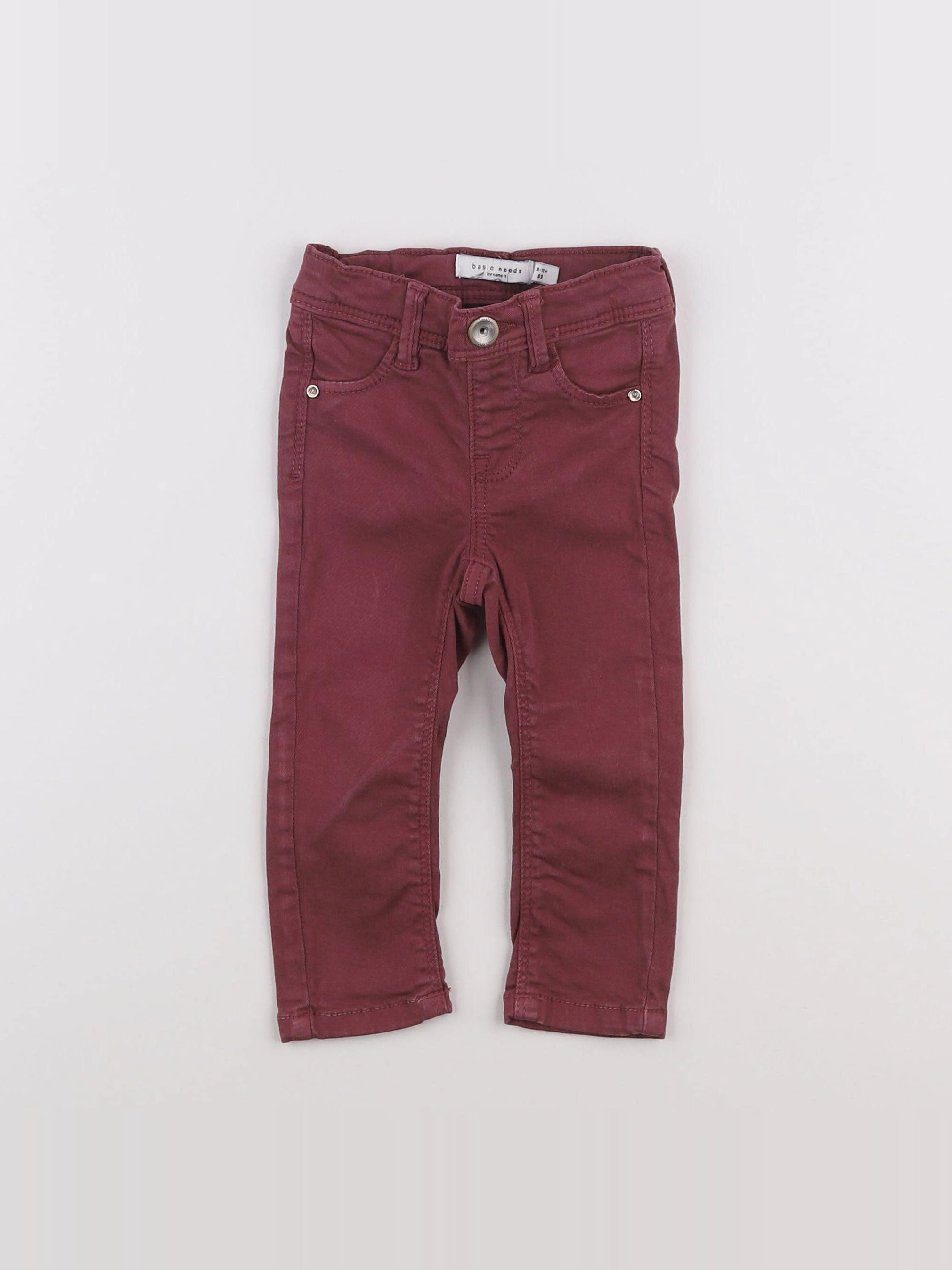 Name it - jean rouge - 9/12 mois