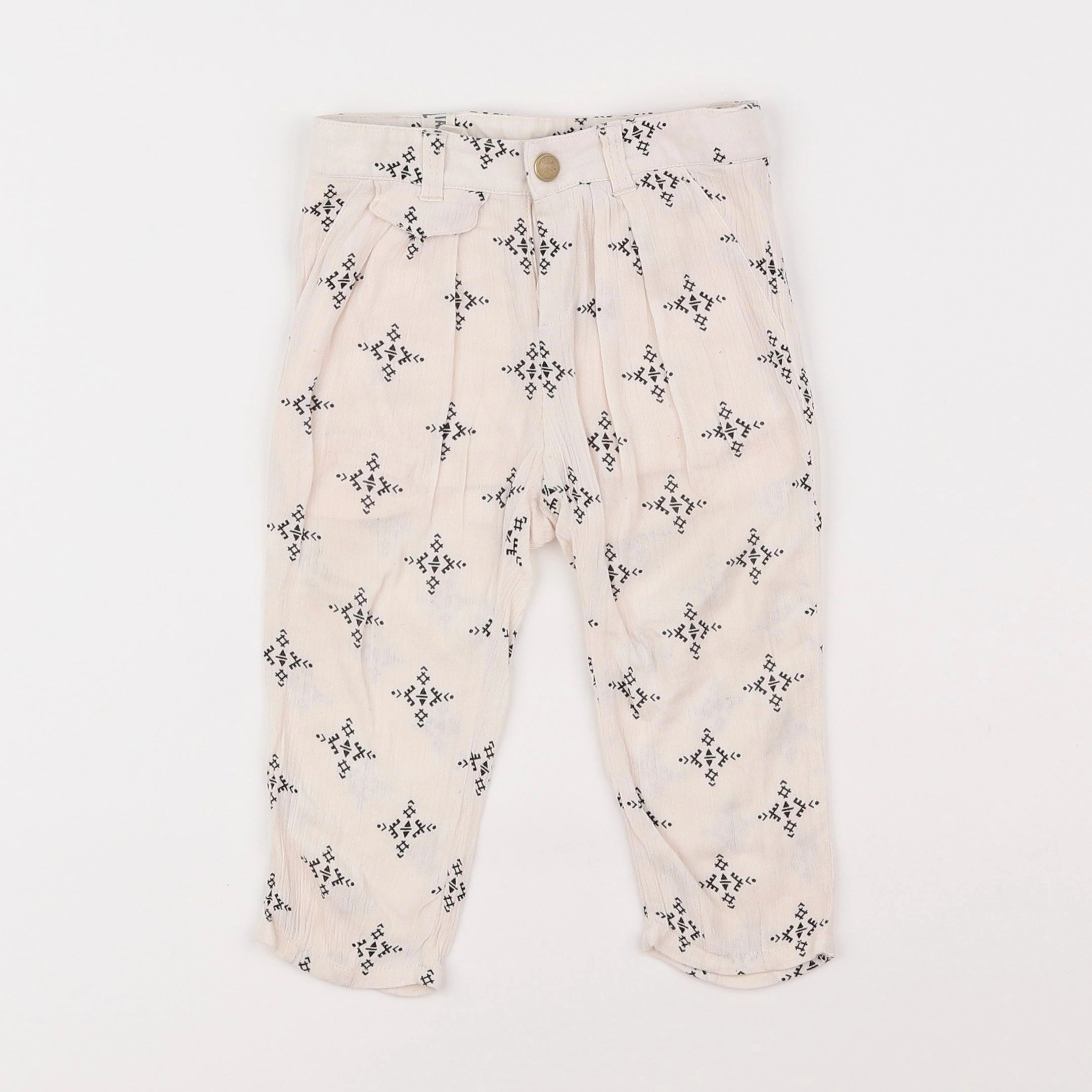 IKKS - pantalon blanc - 18 mois