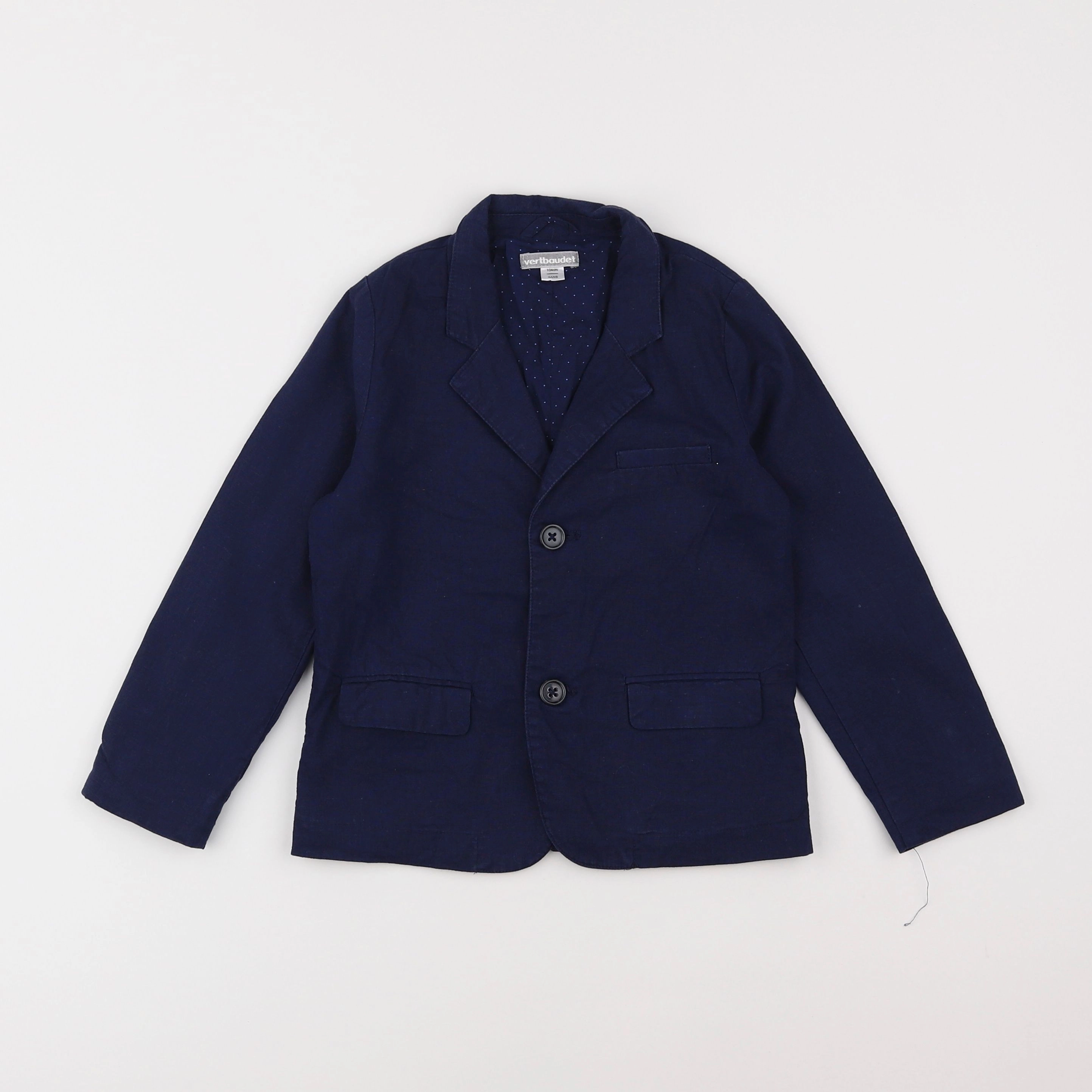 Vertbaudet - veste bleu - 4 ans