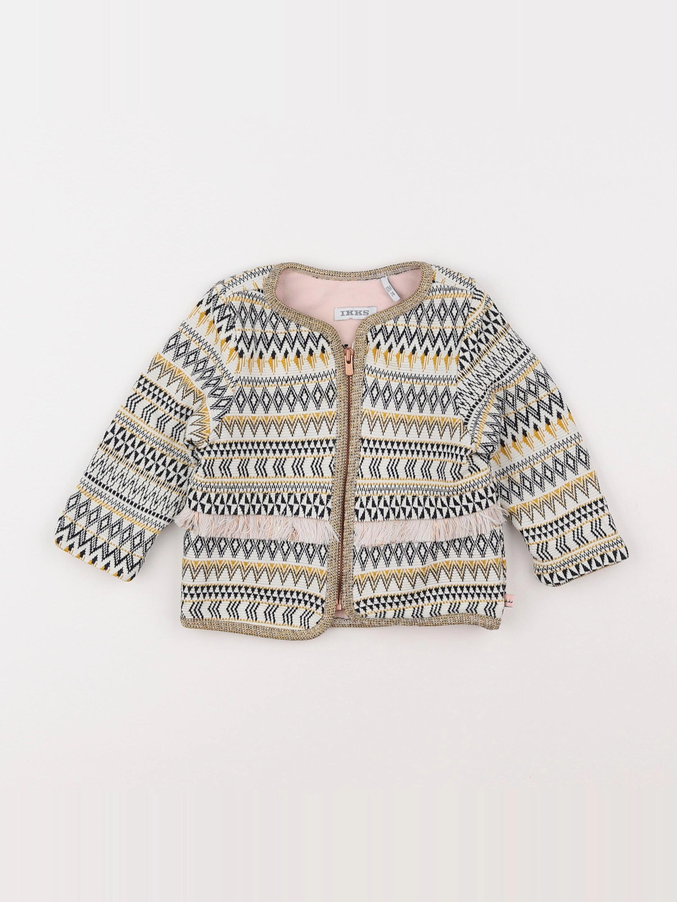 IKKS - veste multicolore - 12 mois