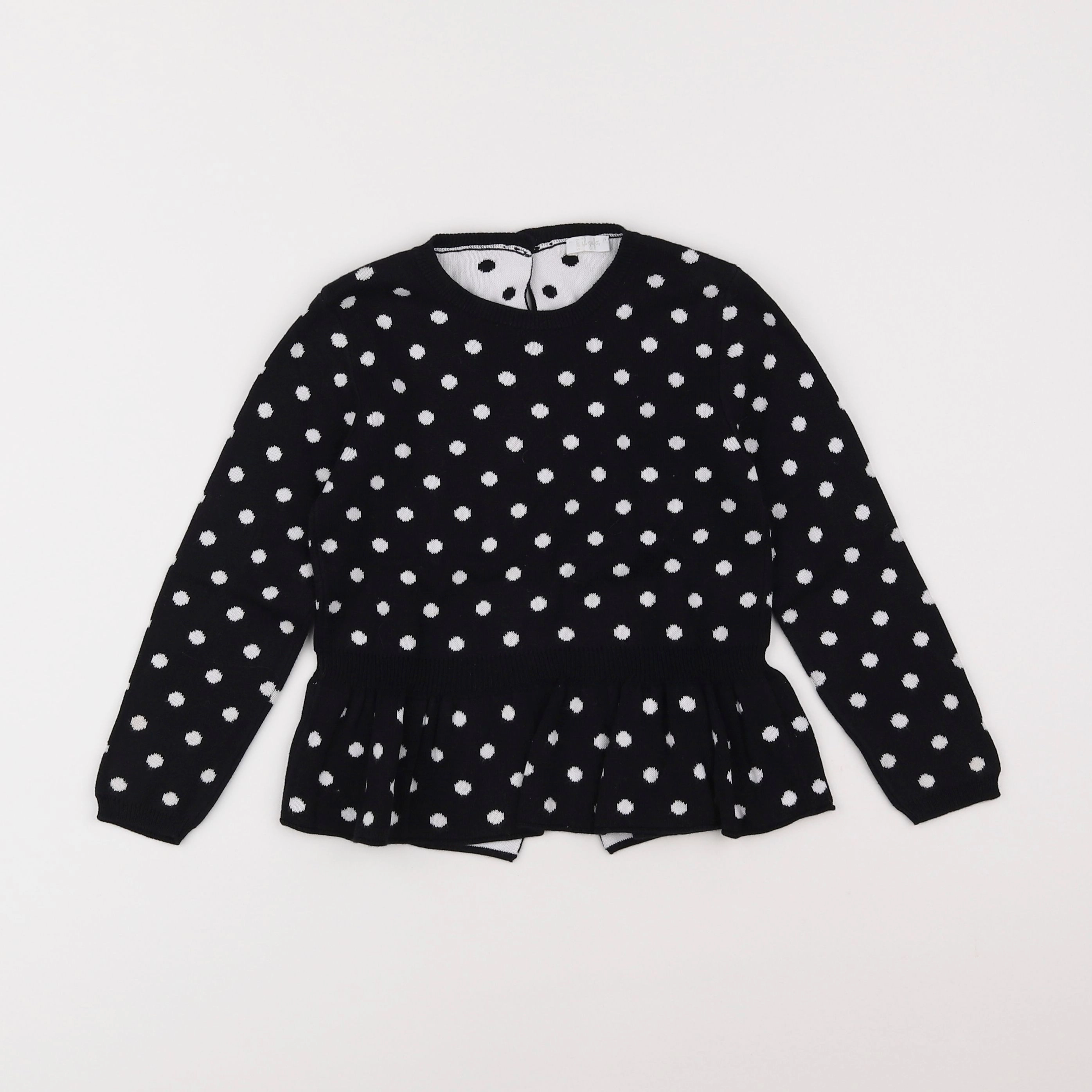 Il Gufo - pull noir - 5 ans