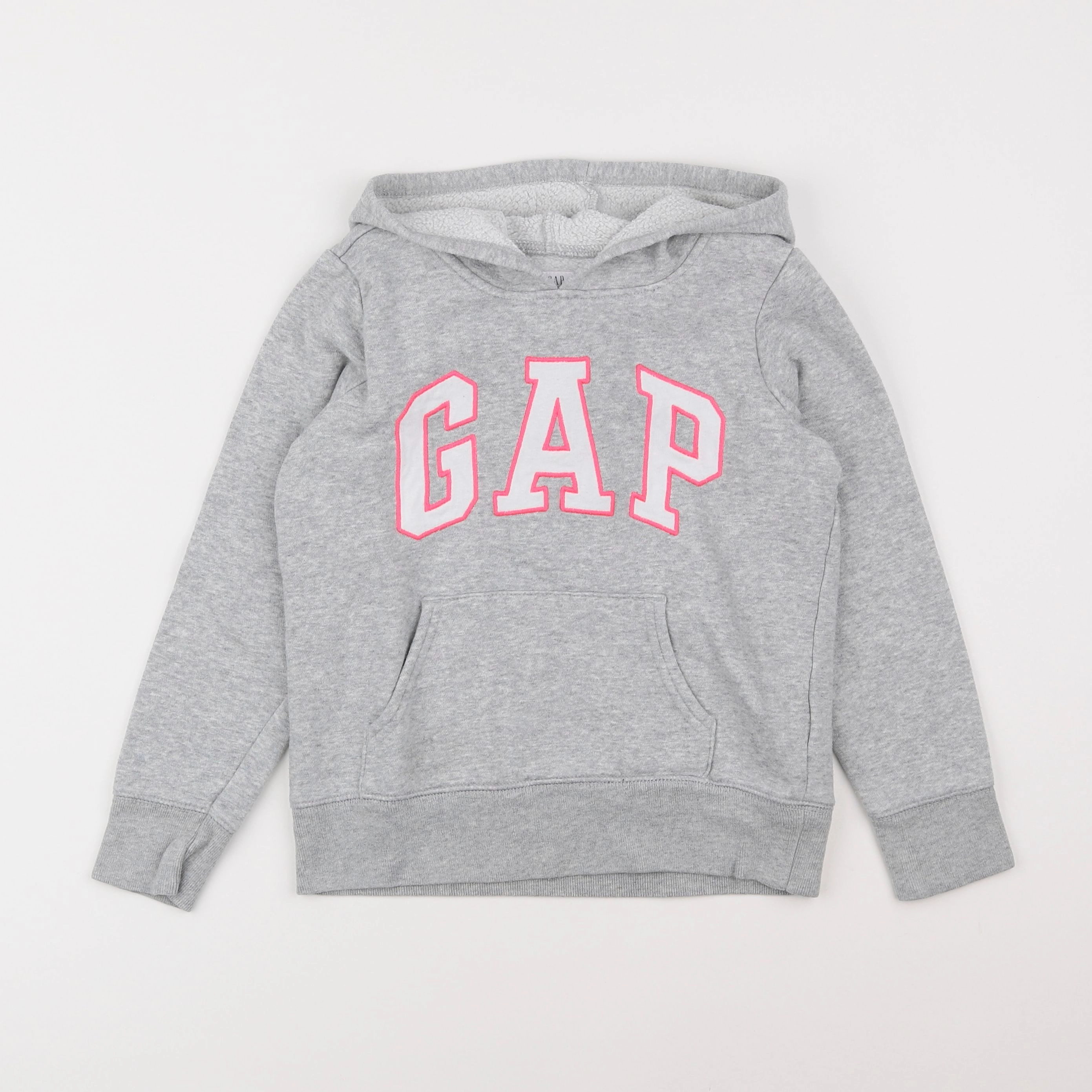 GAP - sweat gris - 6/7 ans