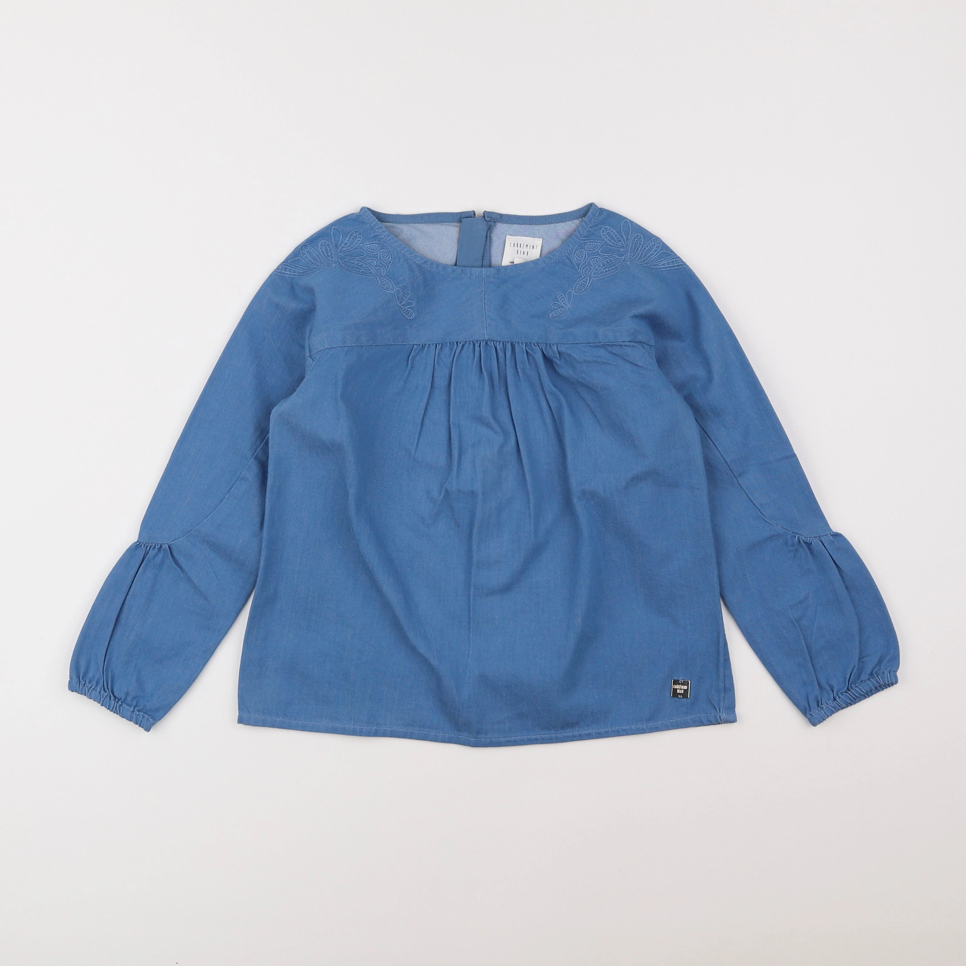 Carrément Beau - blouse bleu - 6 ans