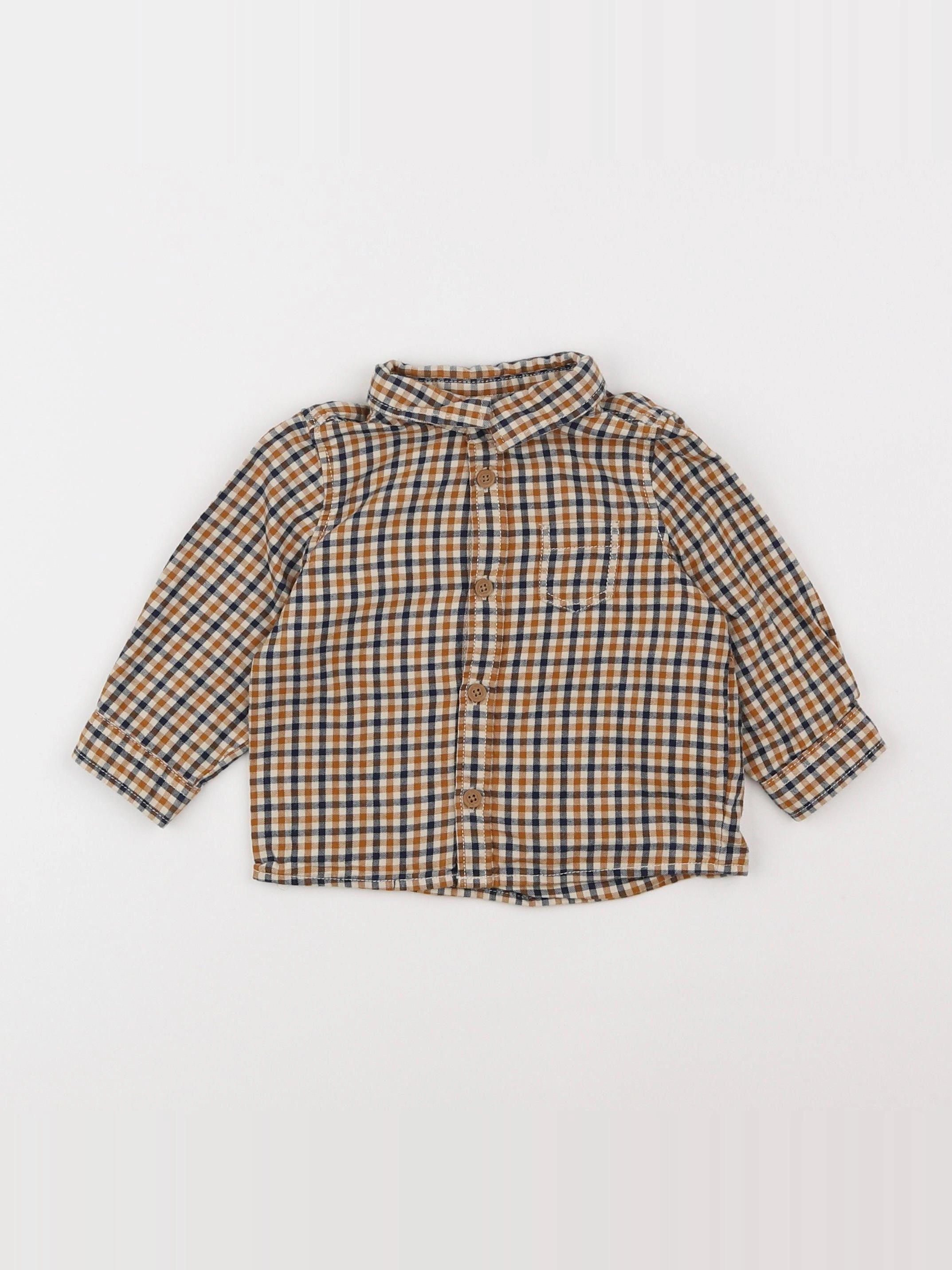 Tape à l'oeil - chemise multicolore - 9 mois