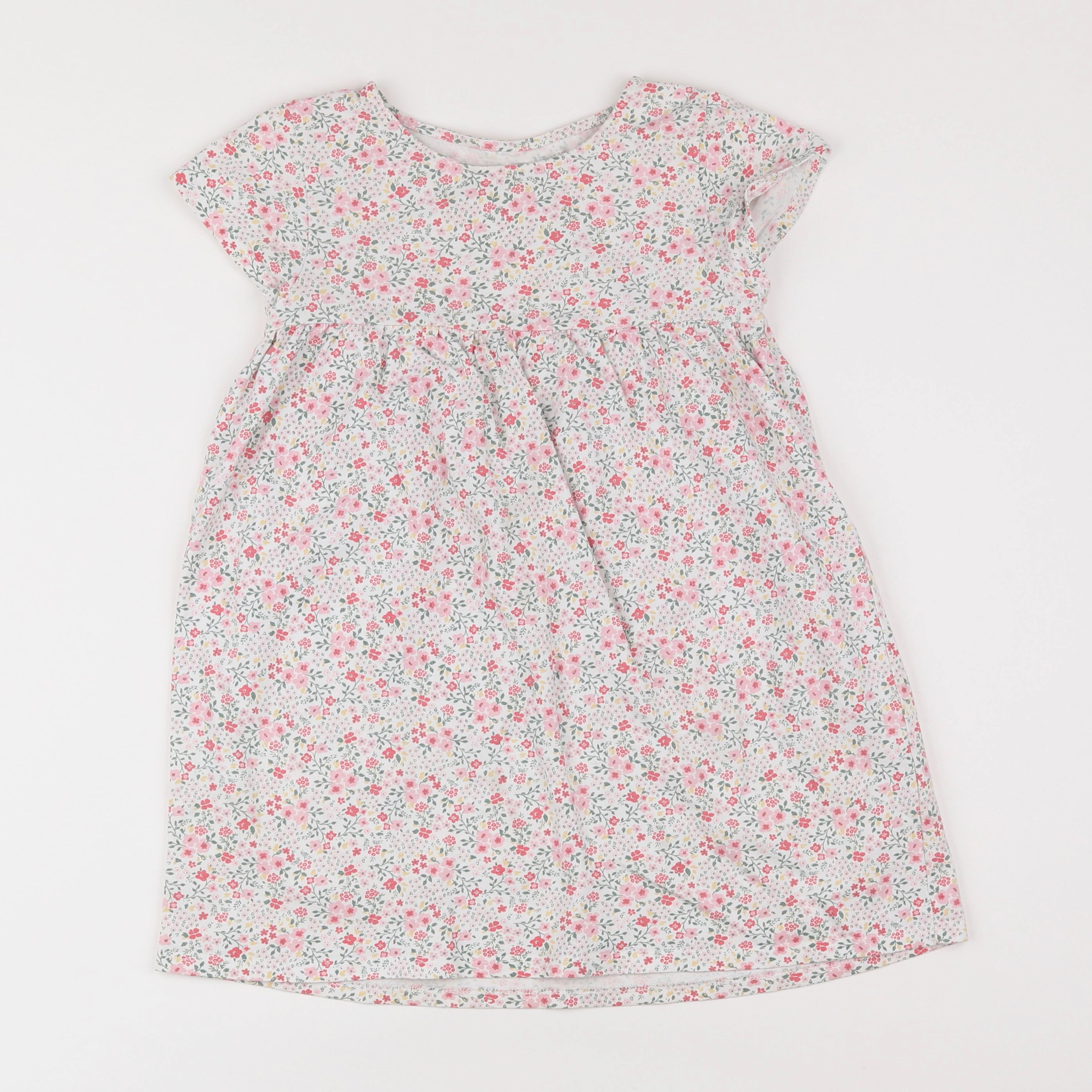 Vertbaudet - robe multicolore - 7 ans