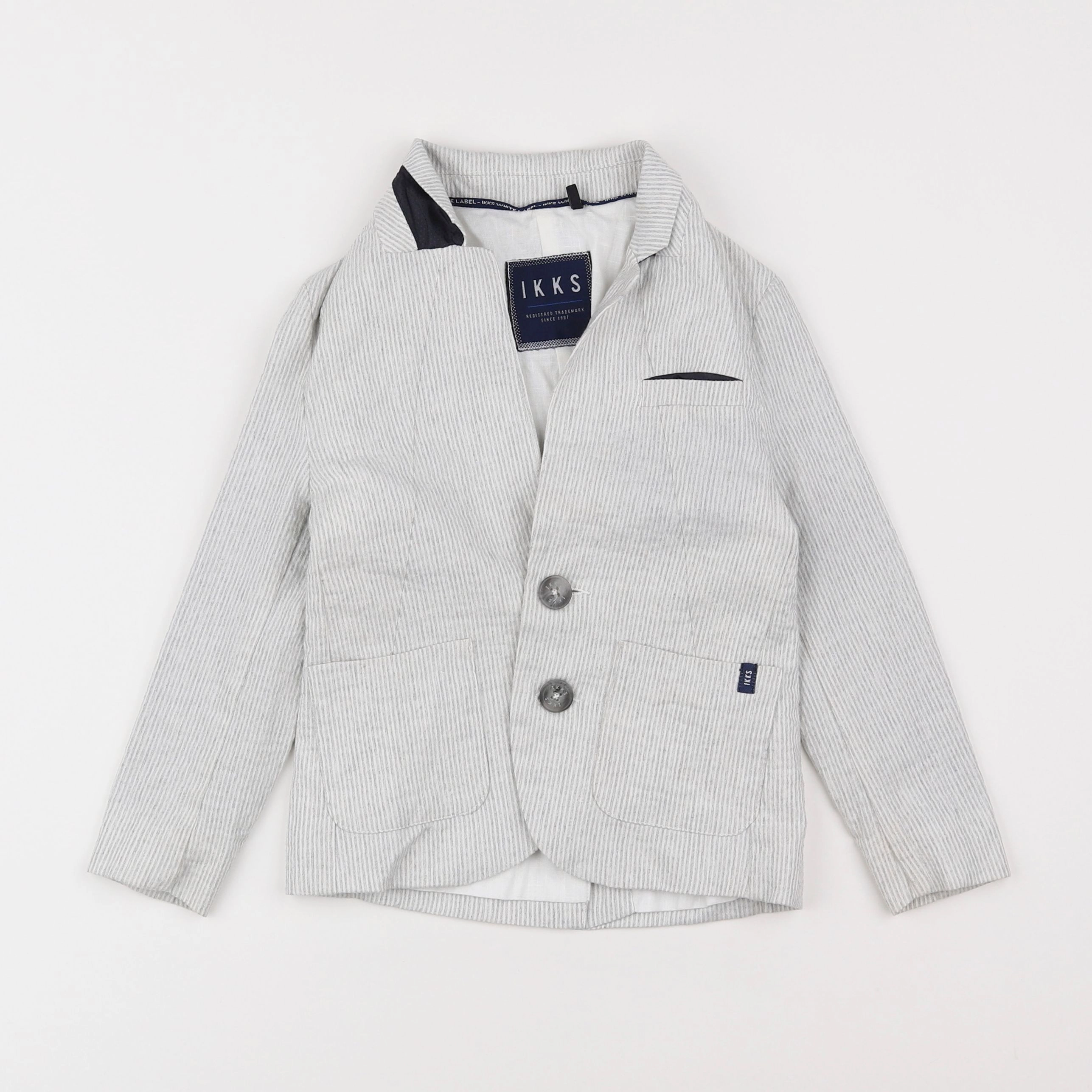 IKKS - veste gris, blanc - 5 ans