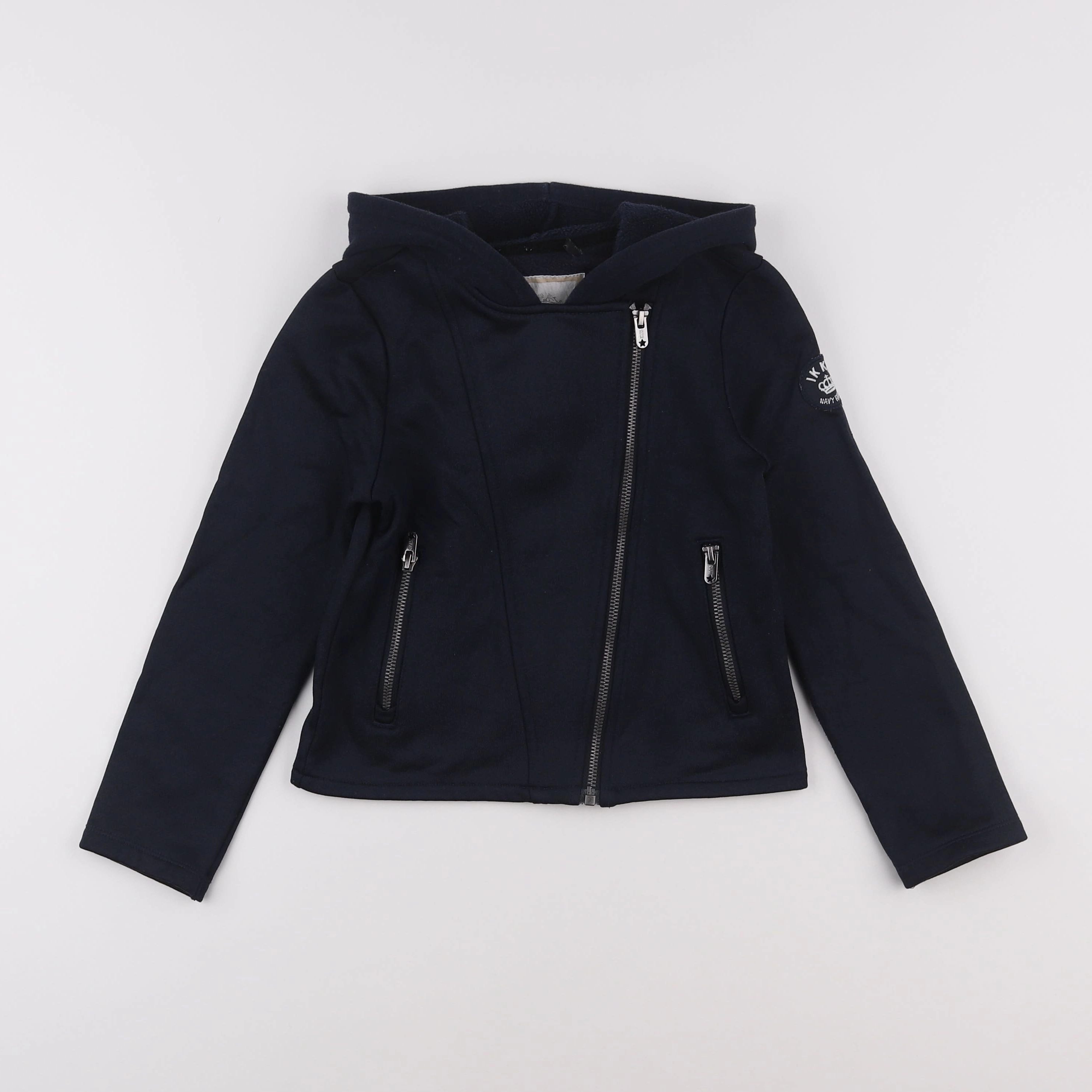 IKKS - sweat bleu - 8 ans