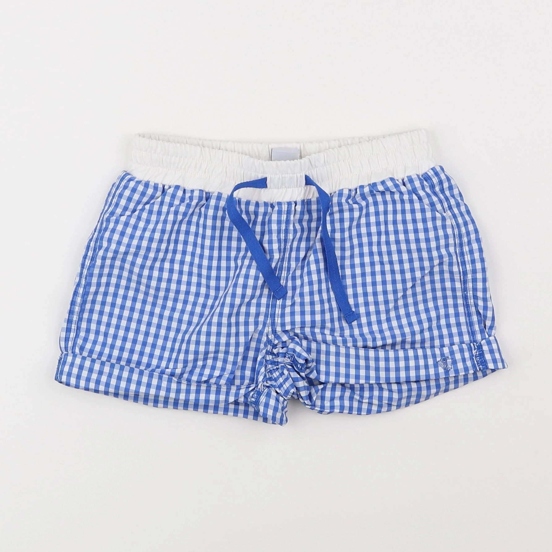 Petit Bateau - maillot de bain blanc, bleu - 5 ans