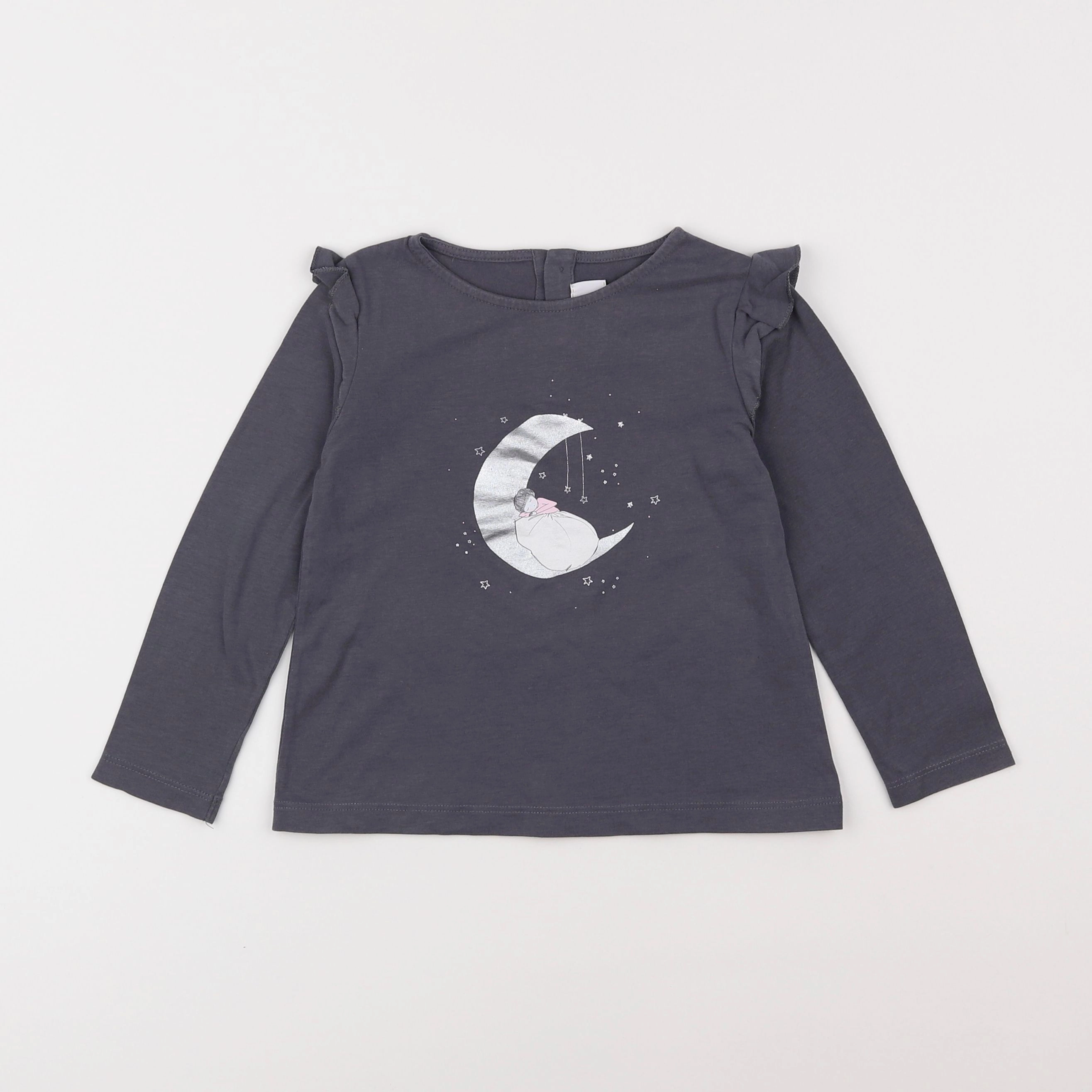 Jacadi - tee-shirt gris - 4 ans