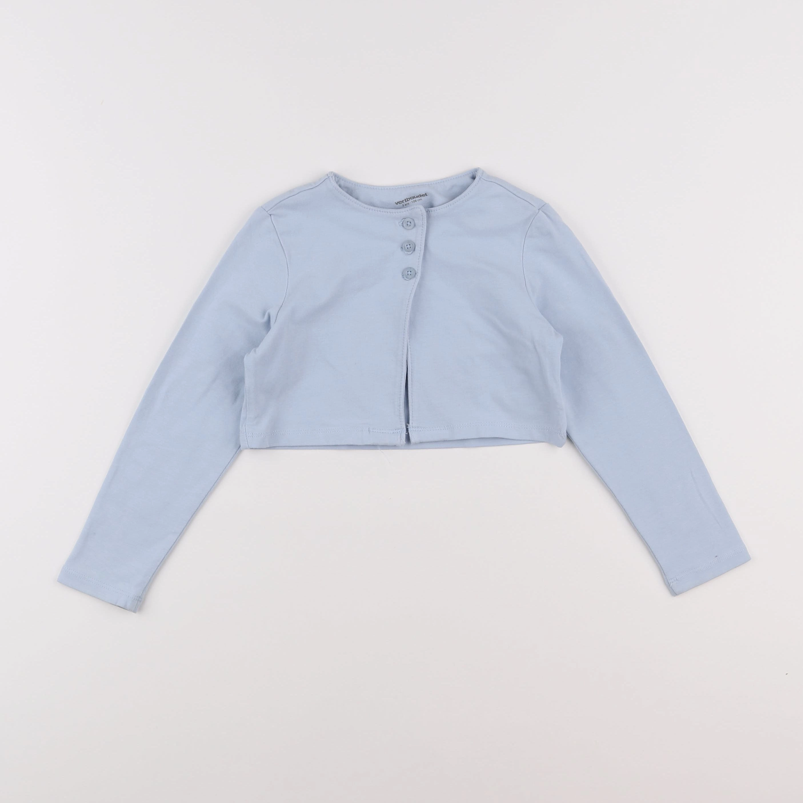 Vertbaudet - sweat bleu - 5 ans