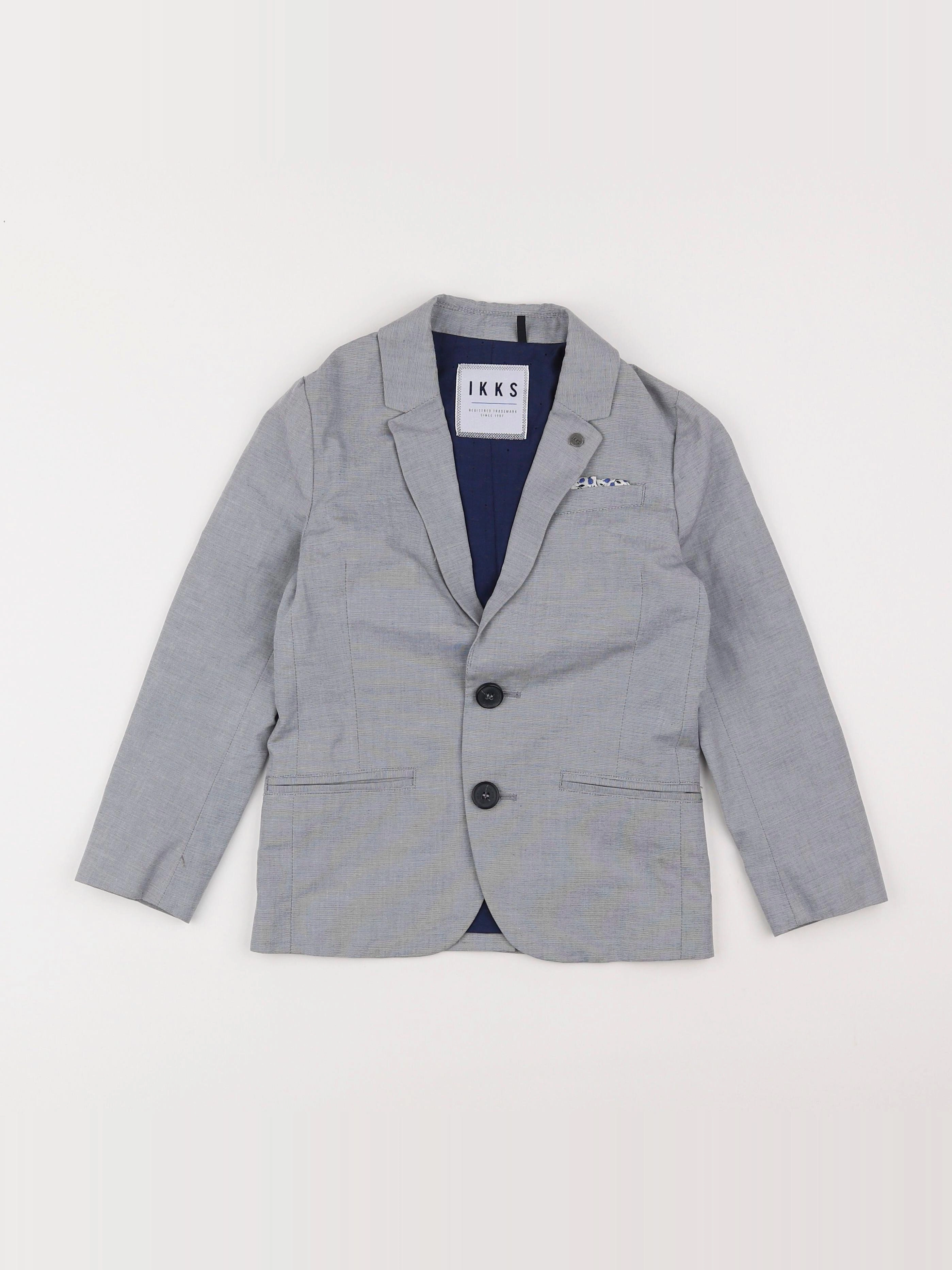 IKKS - veste gris - 6 ans