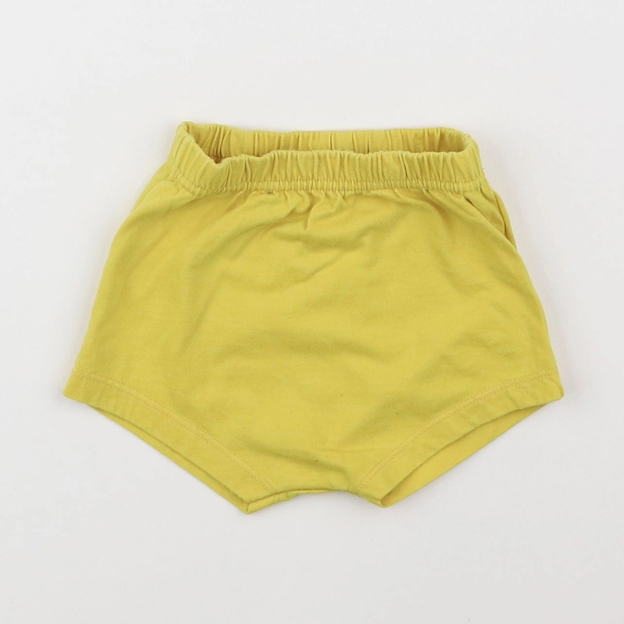 Petit Bateau - short jaune - 12 mois