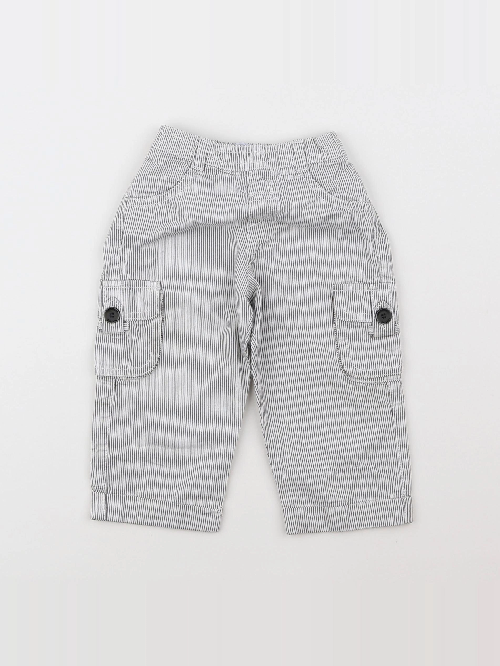 Tartine & Chocolat - pantalon gris - 12 mois