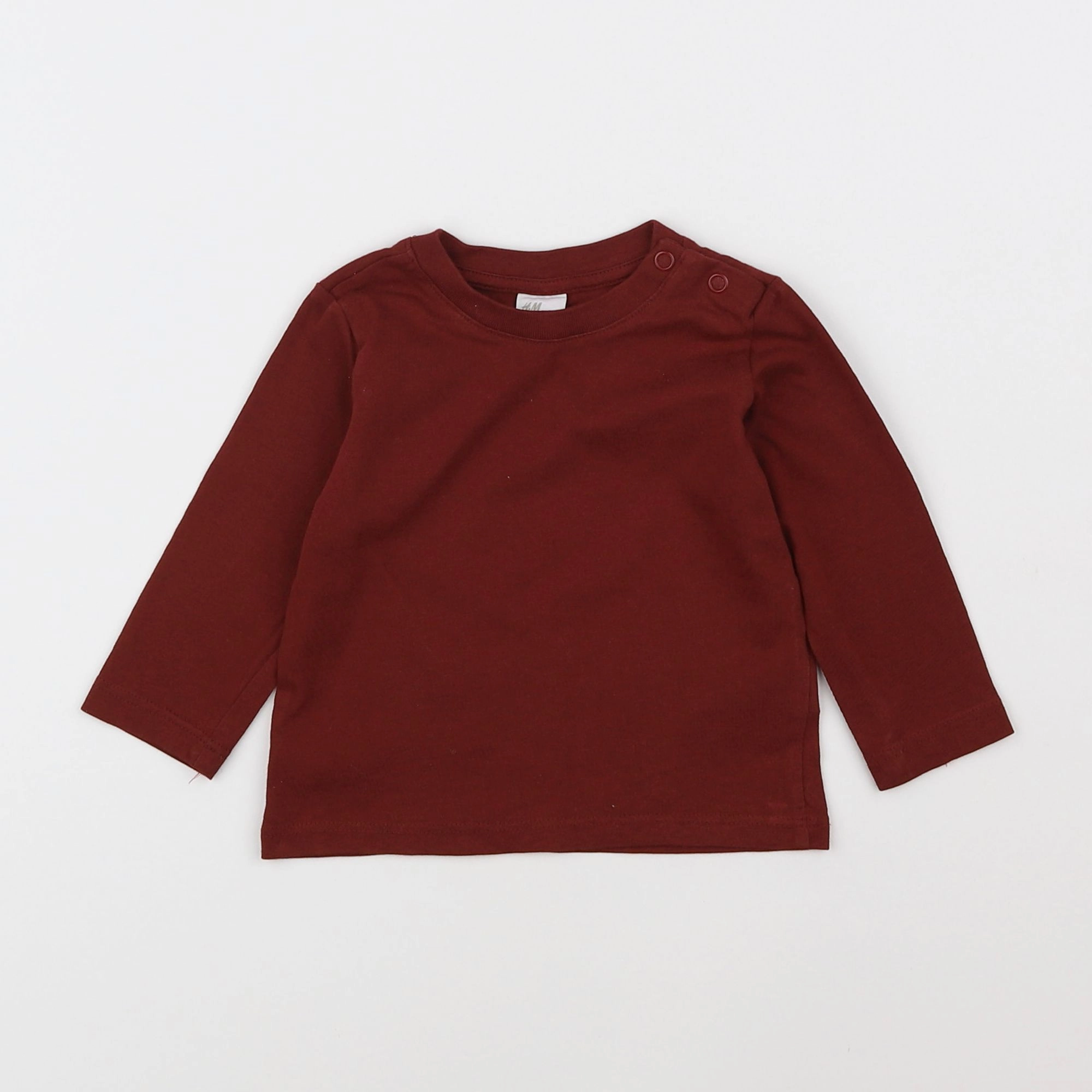 H&M - tee-shirt rouge - 6 mois