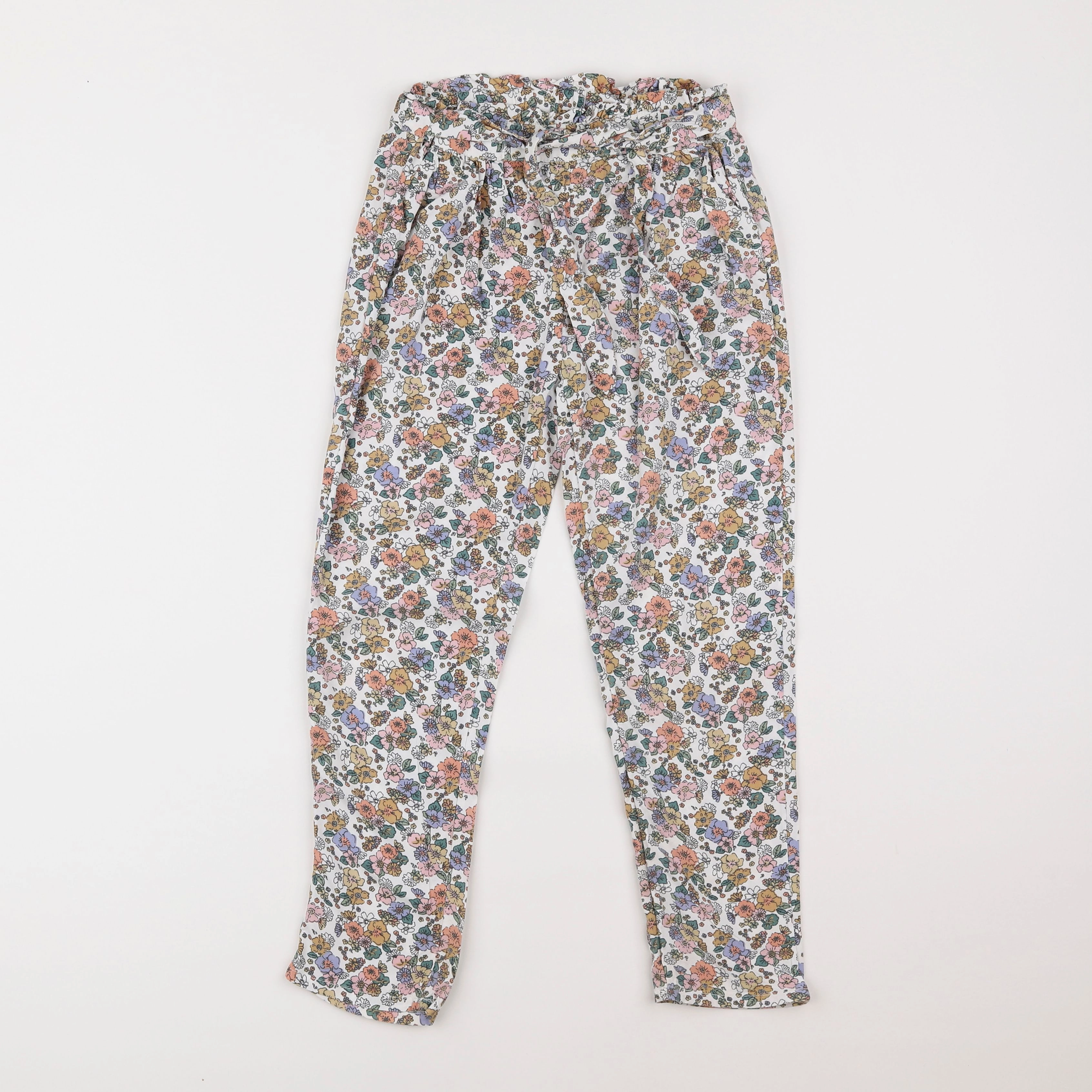 Vertbaudet - pantalon multicolore - 8 ans