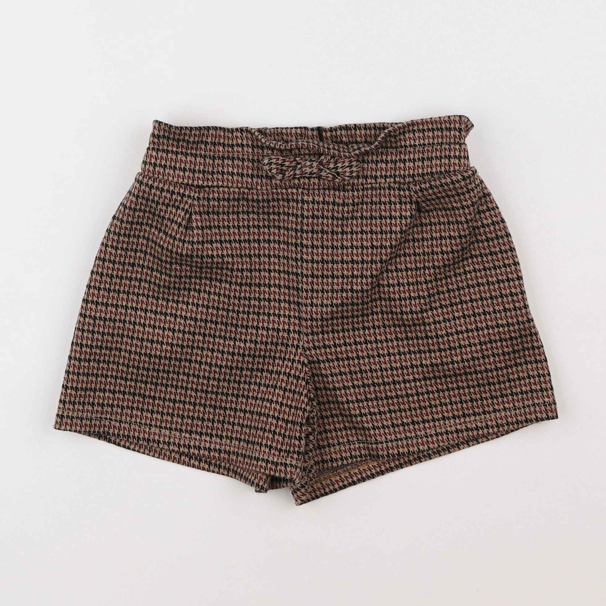 Vertbaudet - short marron - 8 ans