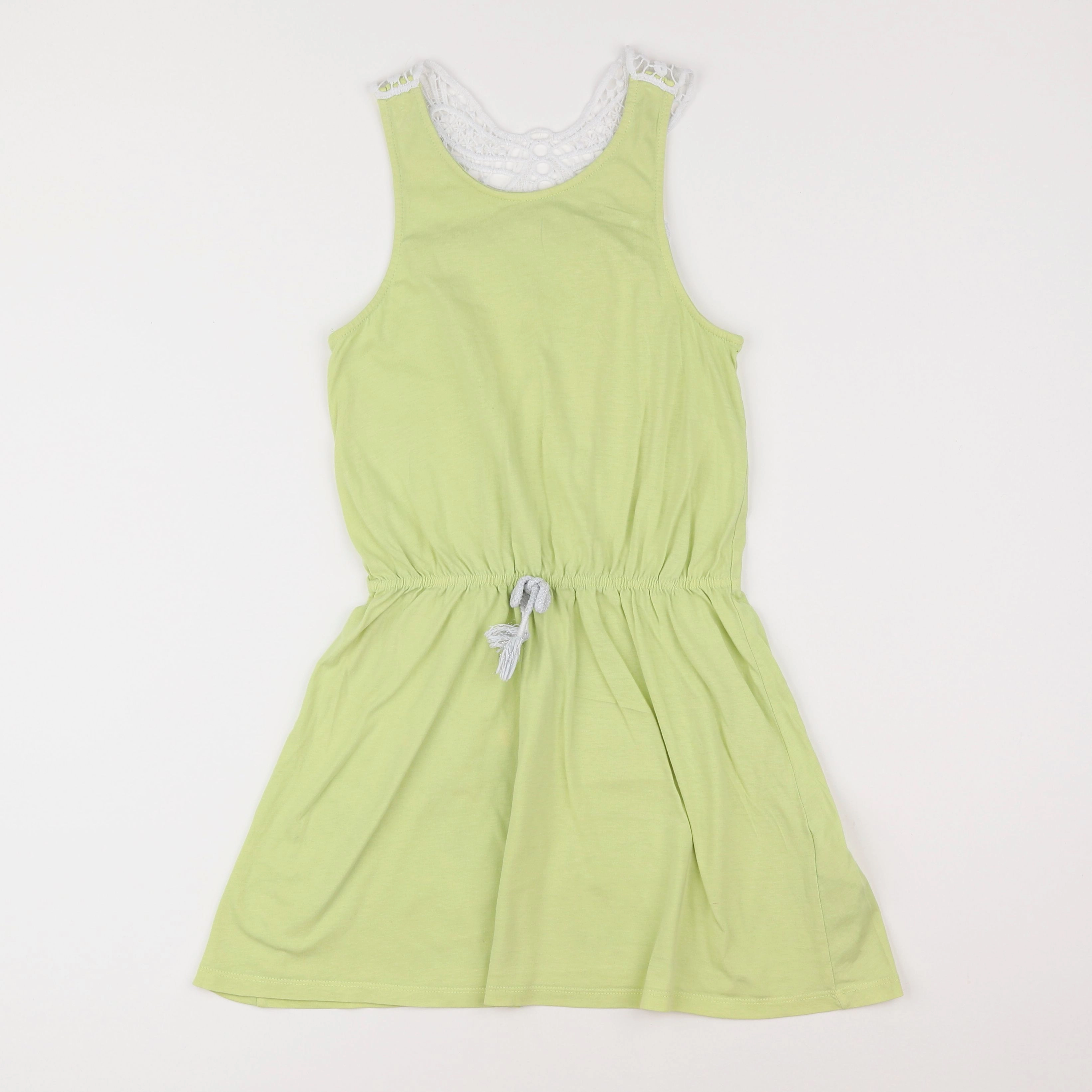 Vertbaudet - robe vert - 10 ans