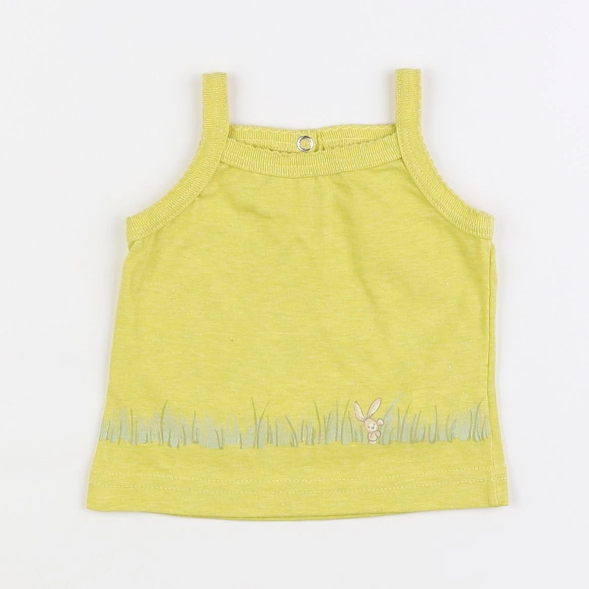 Petit Bateau - débardeur jaune - 3 mois