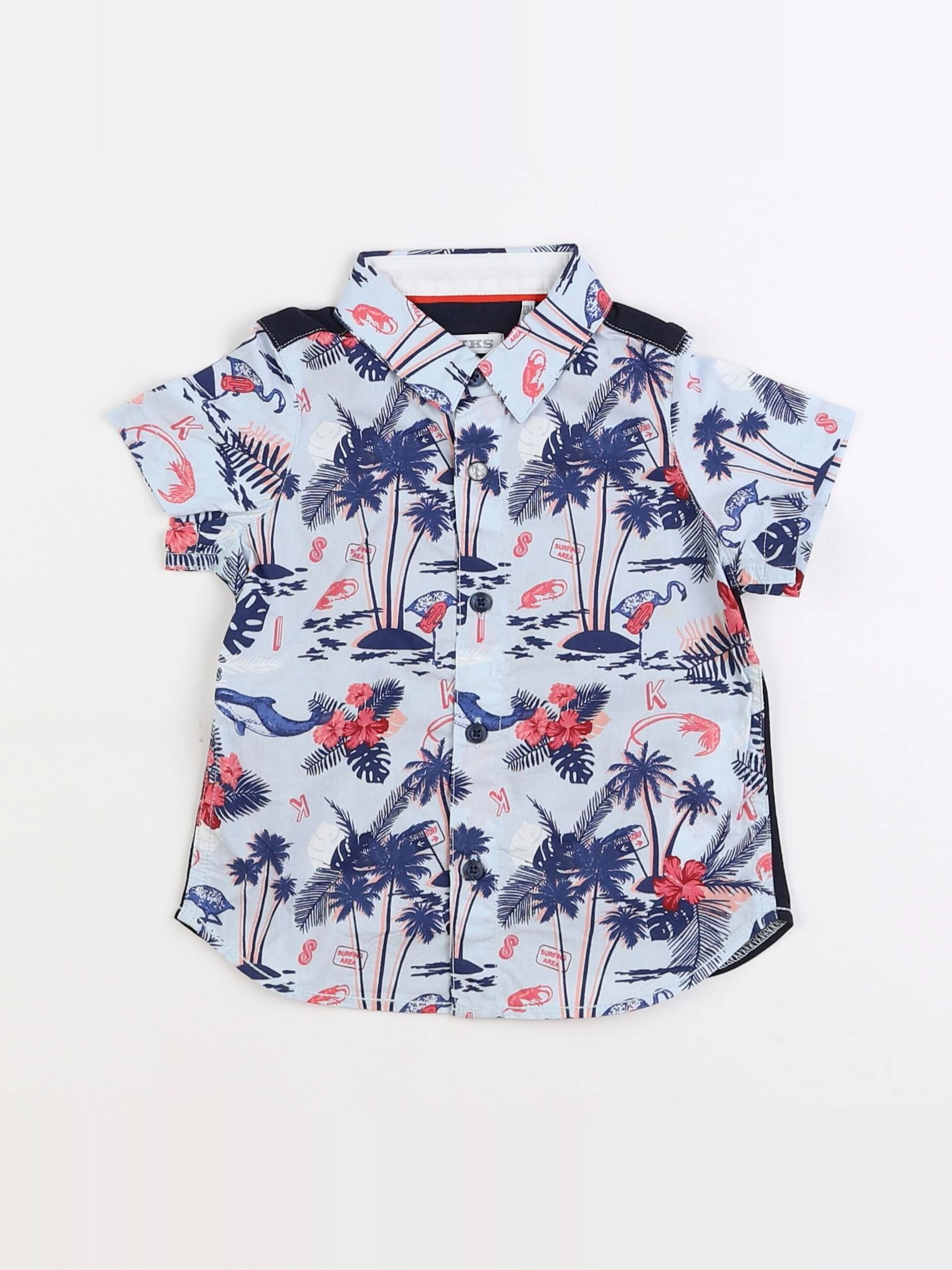 IKKS - chemise multicolore - 12 mois