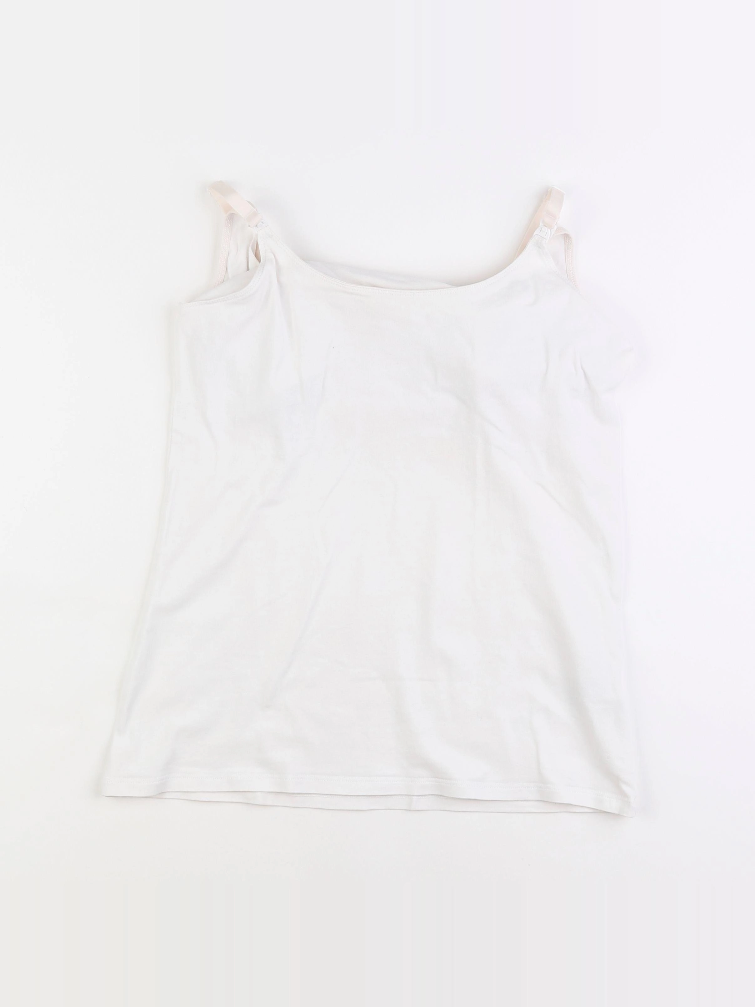 H&M - débardeur grossesse blanc - 38
