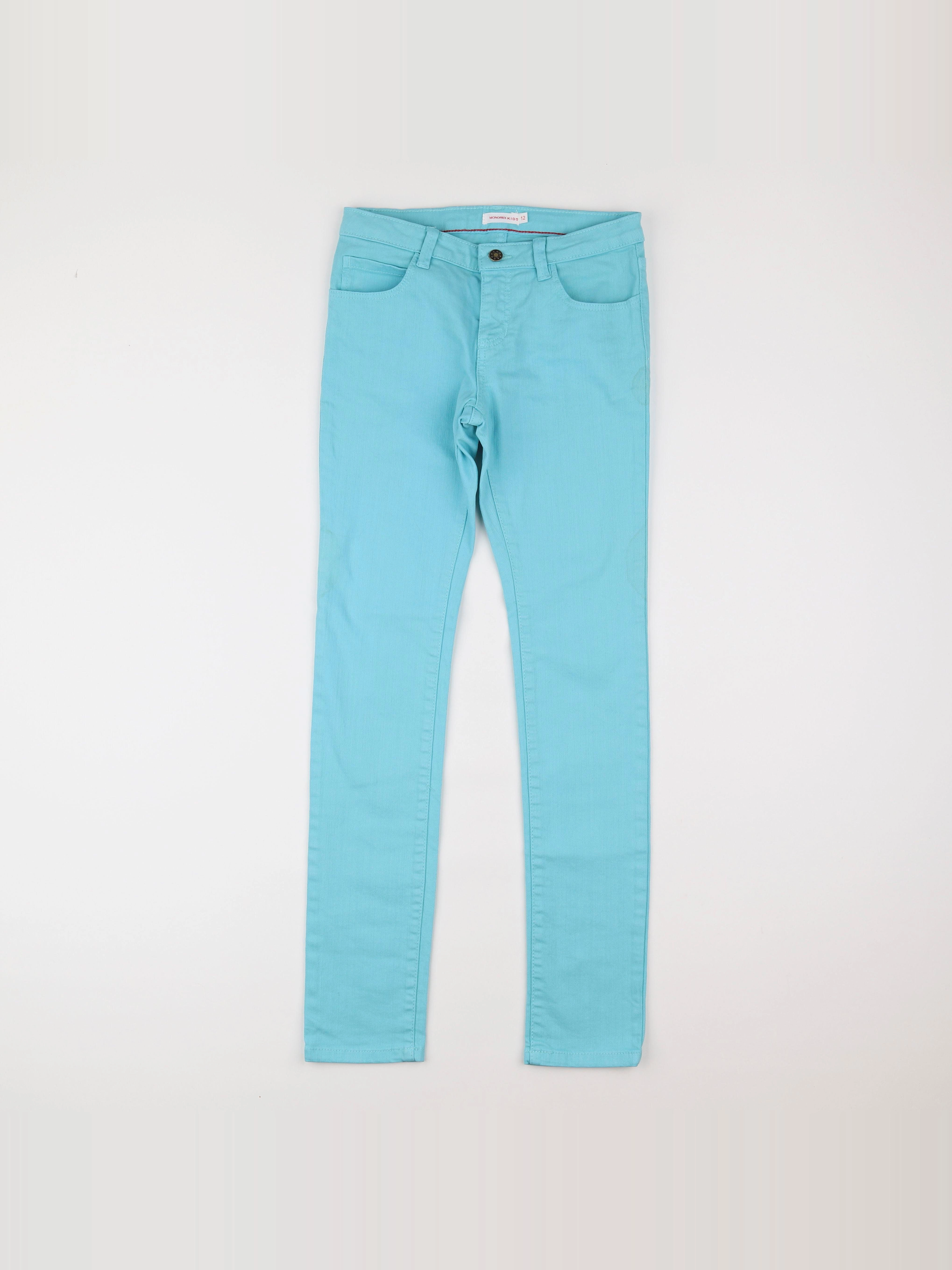 Monoprix - jean bleu - 12 ans