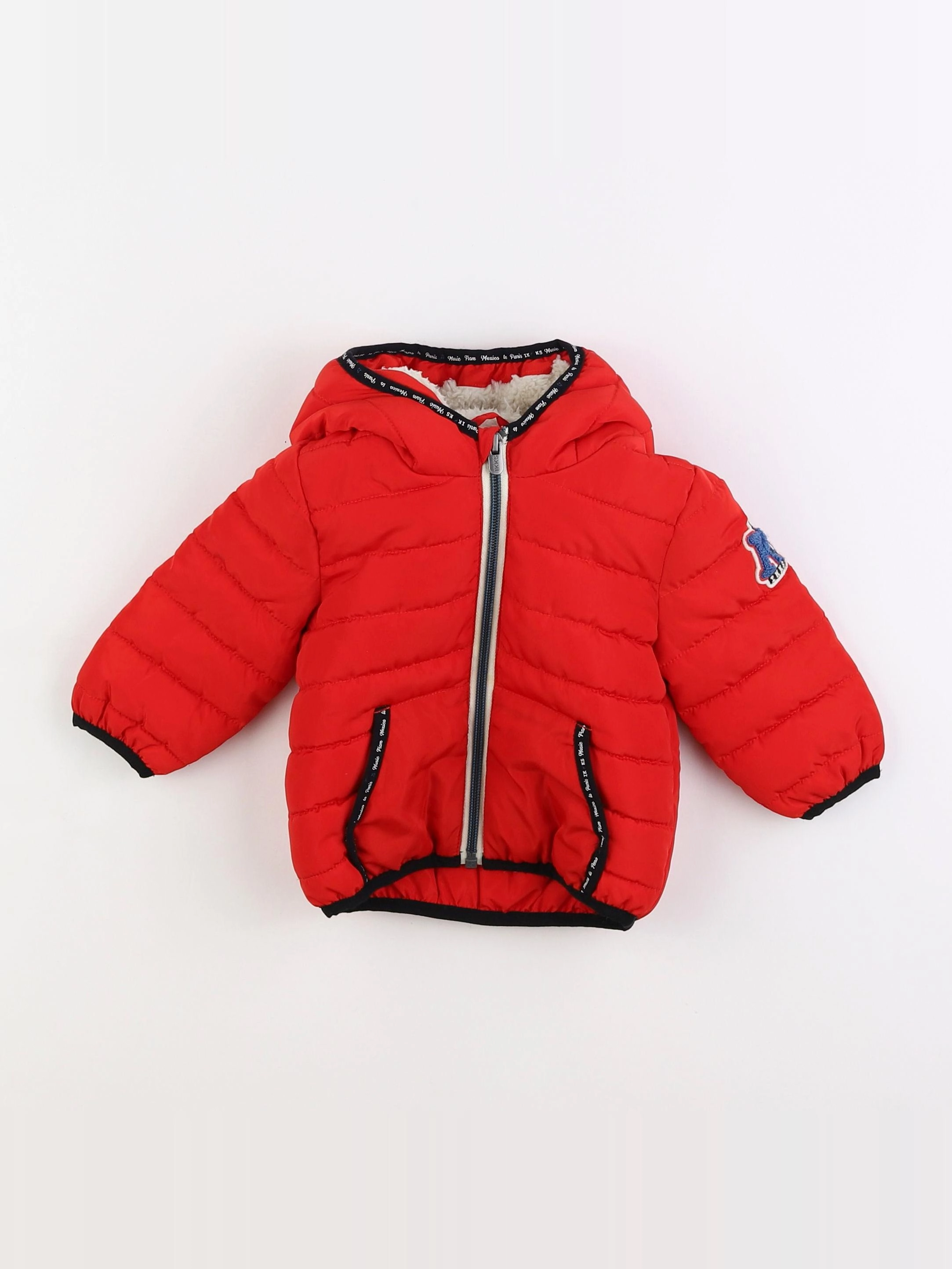 IKKS - doudoune rouge - 6 mois
