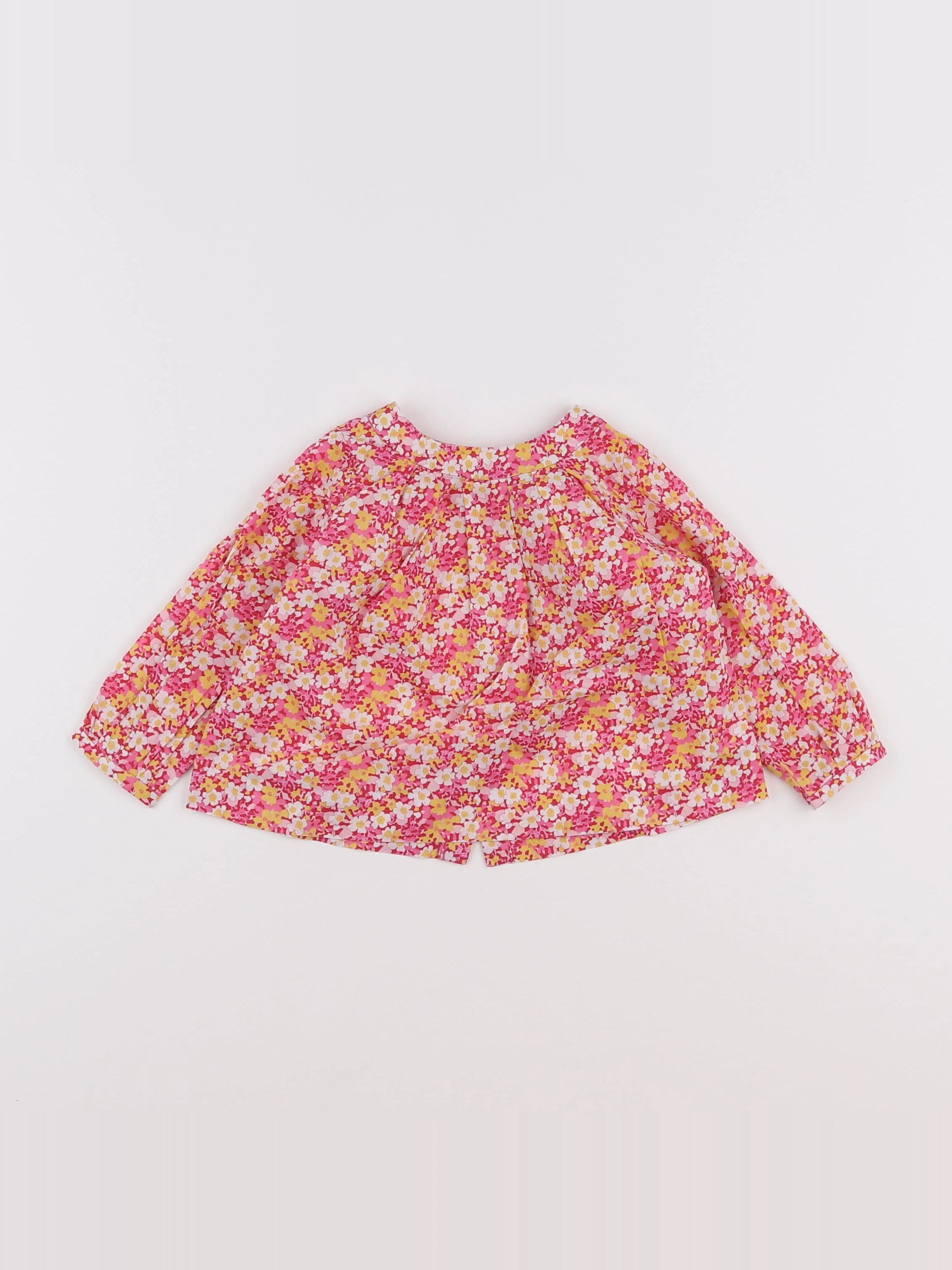 Jacadi - blouse liberty multicolore - 6 mois