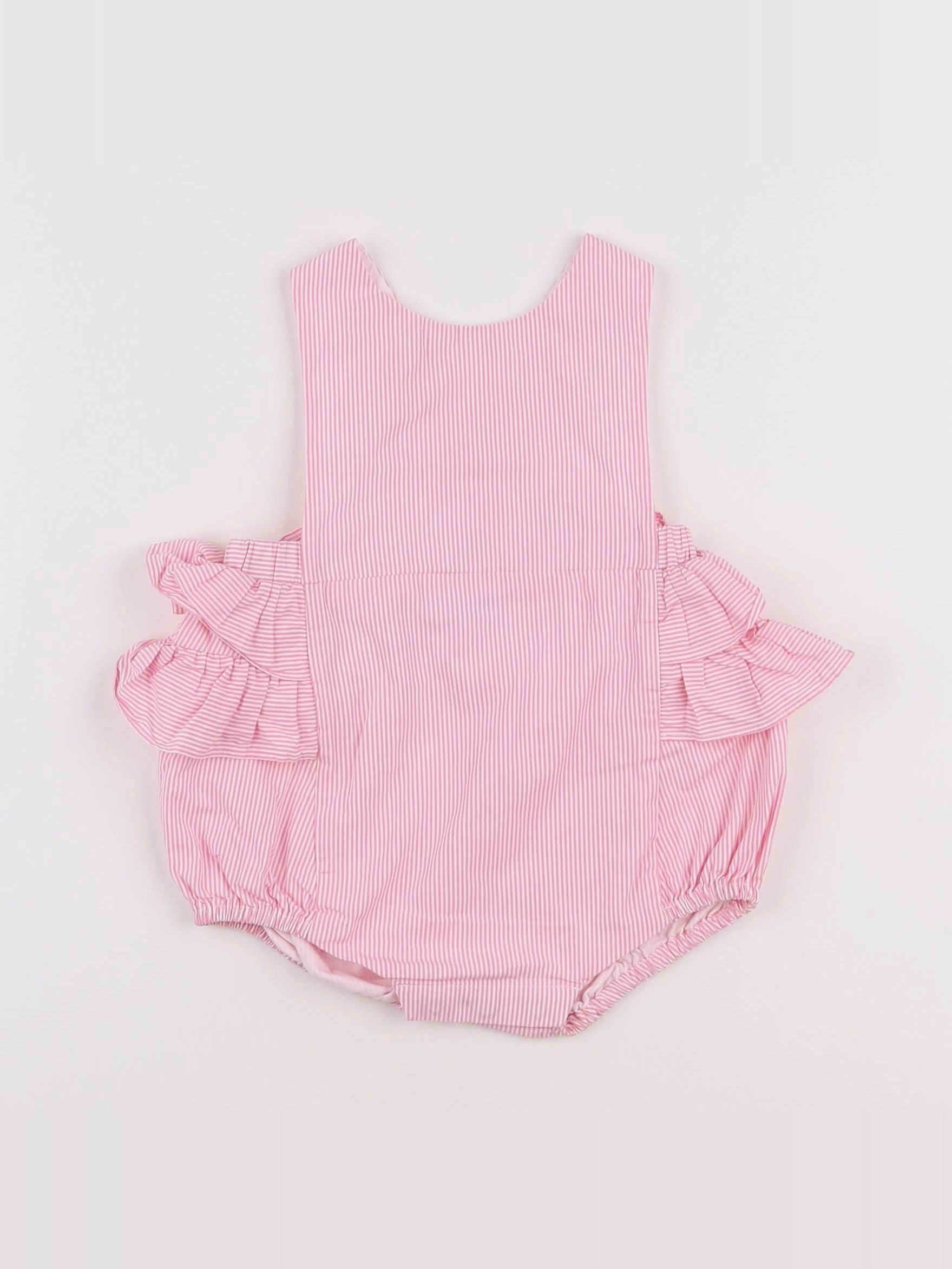 Jacadi - combinaison rose - 6 mois