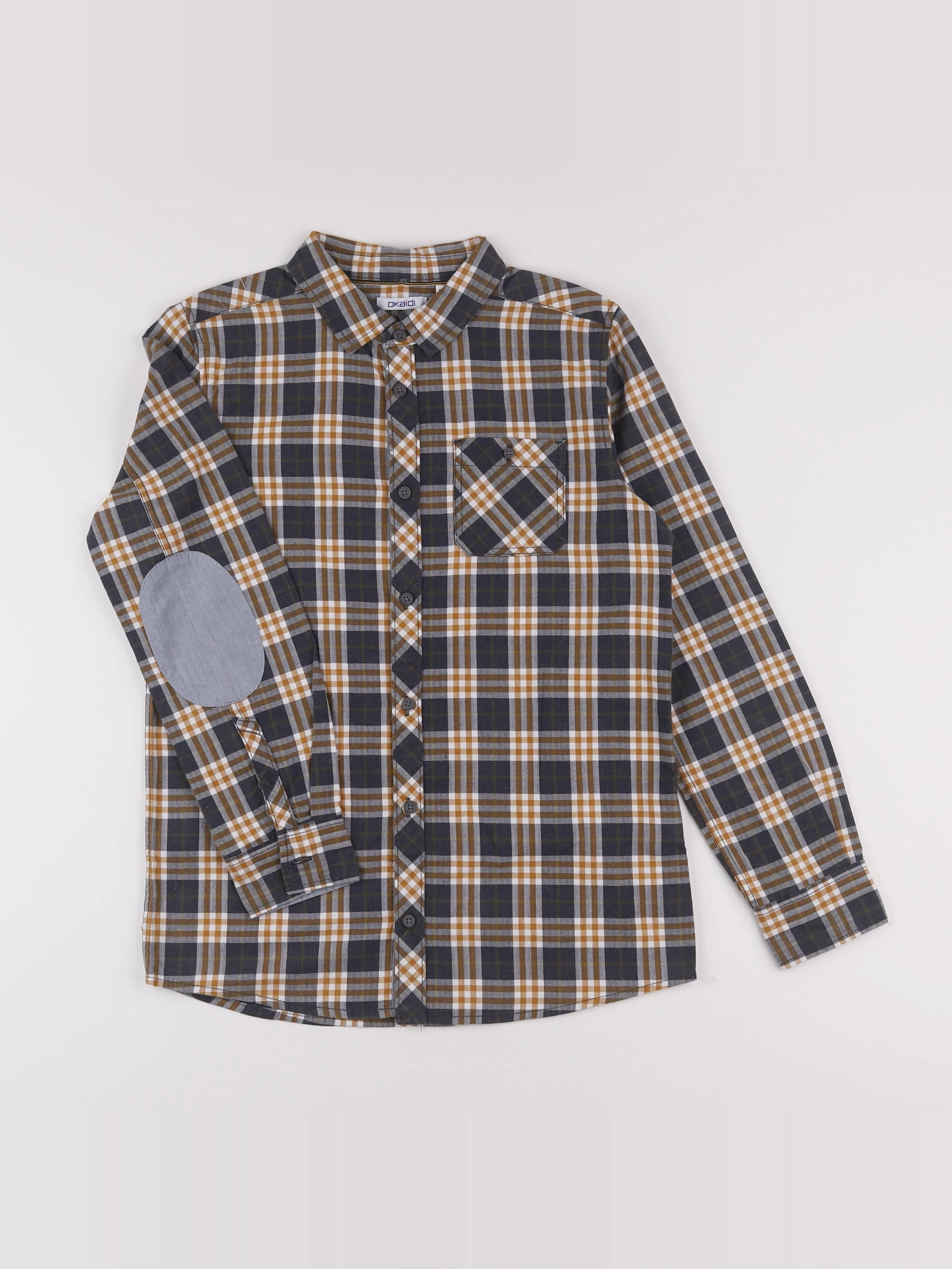 Okaidi - chemise multicolore - 12 ans
