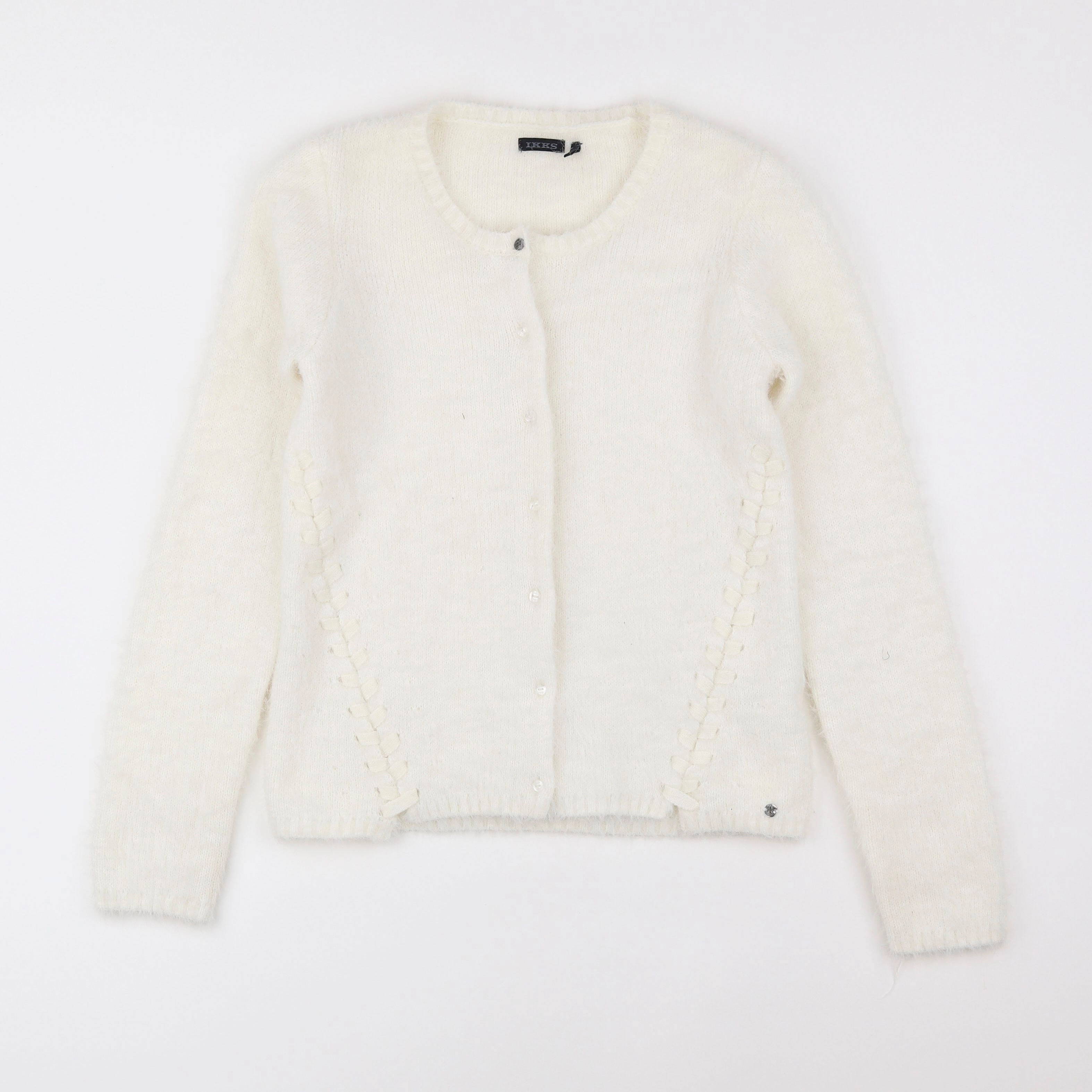 IKKS - gilet blanc - 12 ans