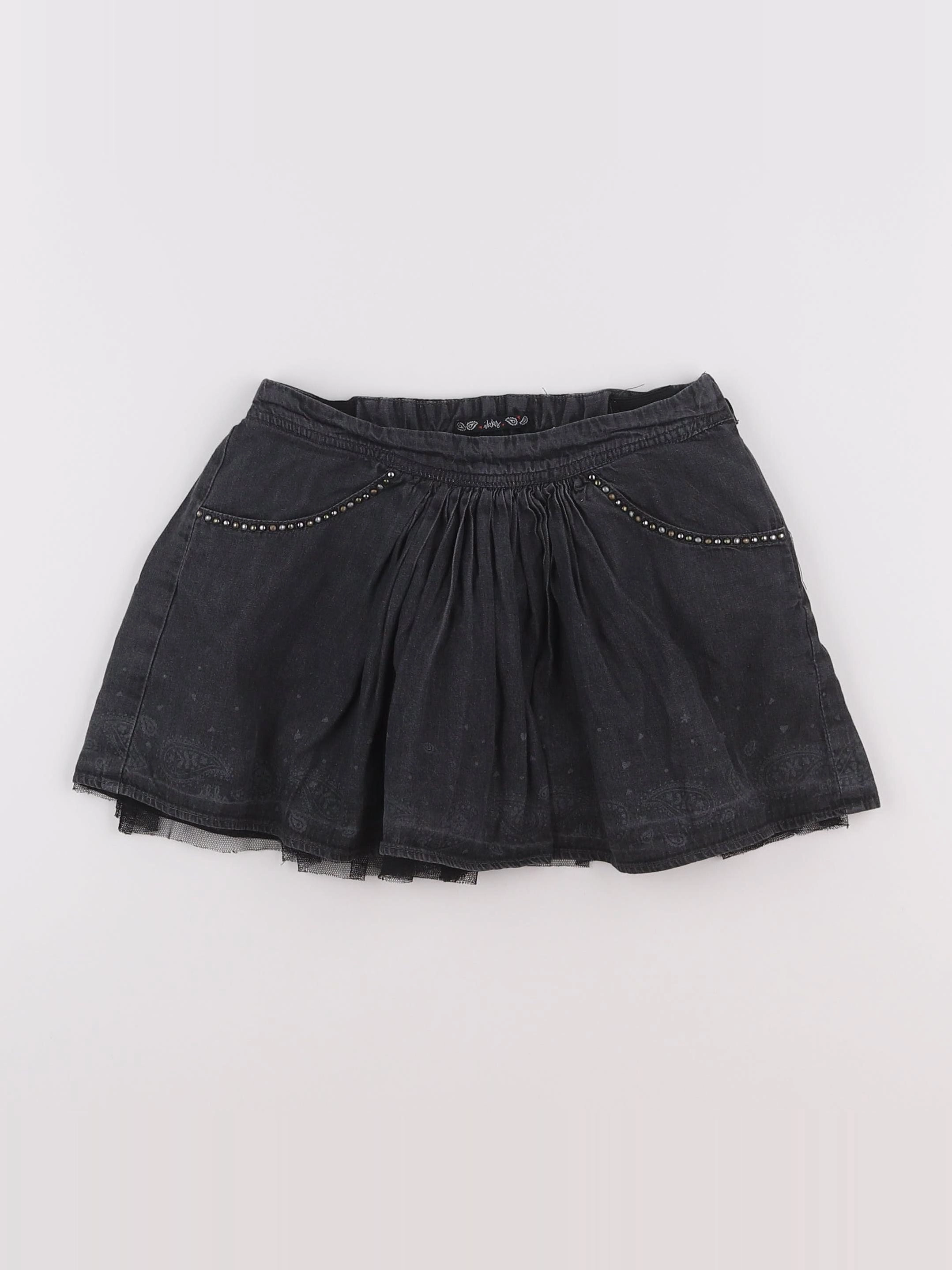 IKKS - jupe gris - 6 ans