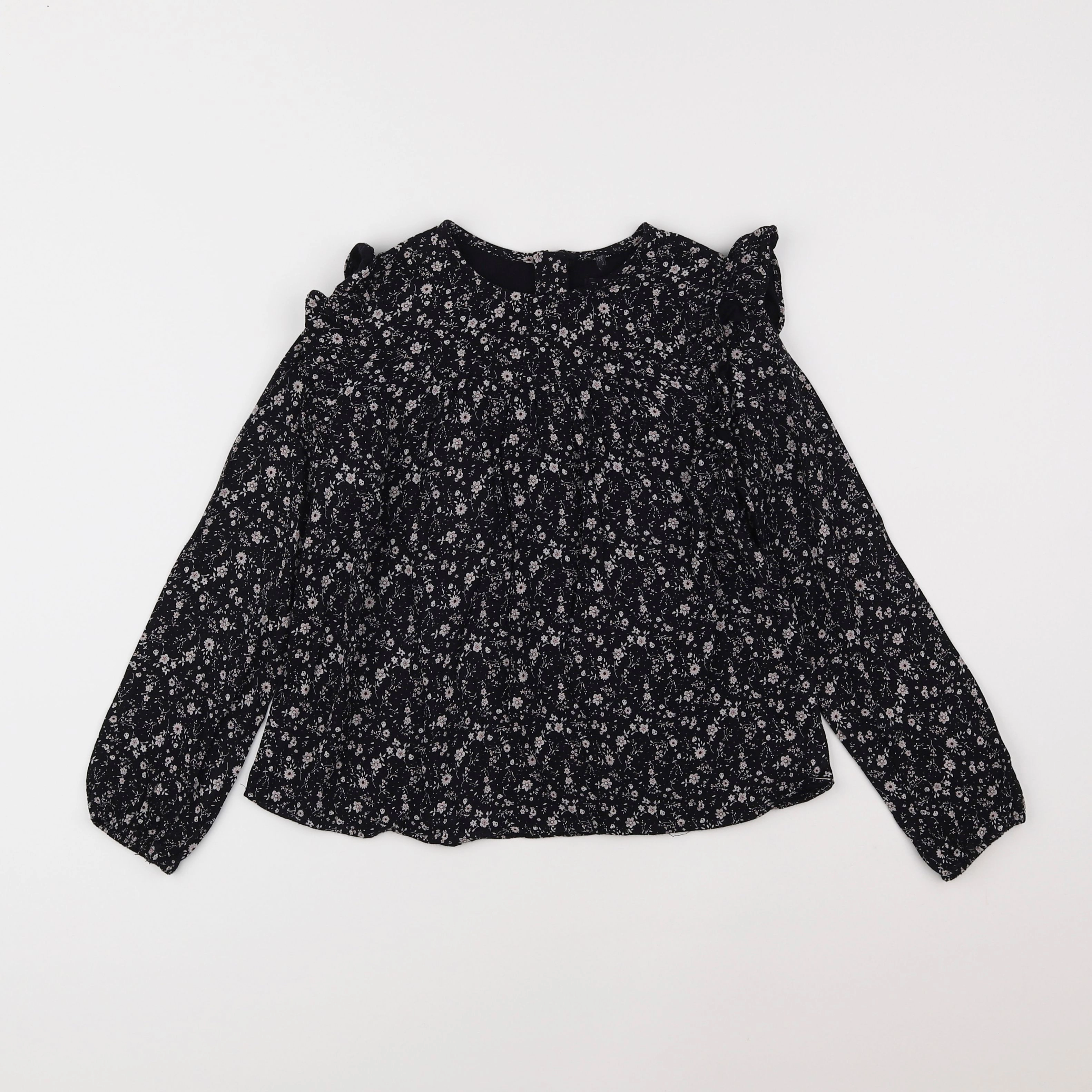 IKKS - blouse noir - 8 ans