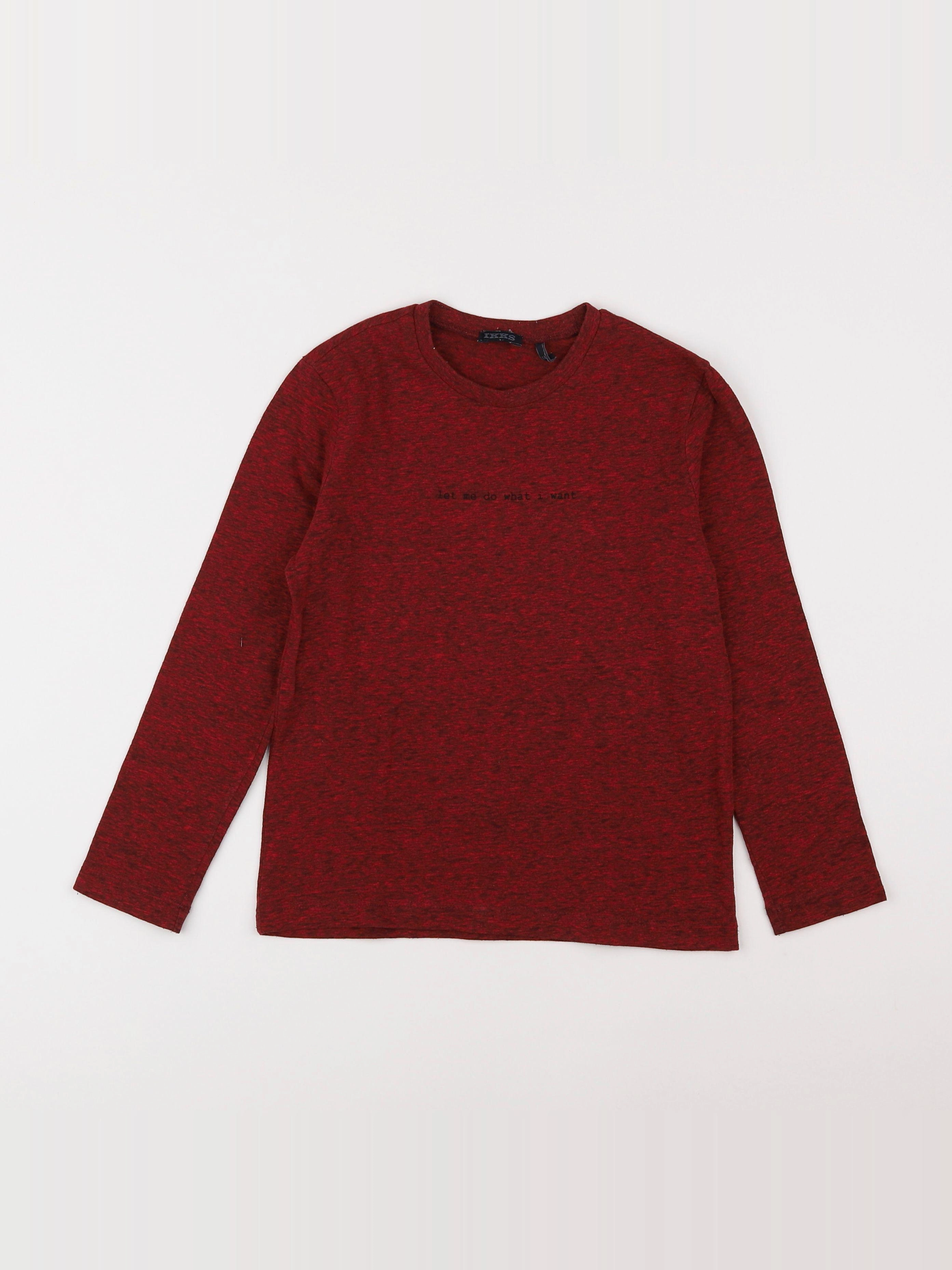 IKKS - tee-shirt rose - 6 ans
