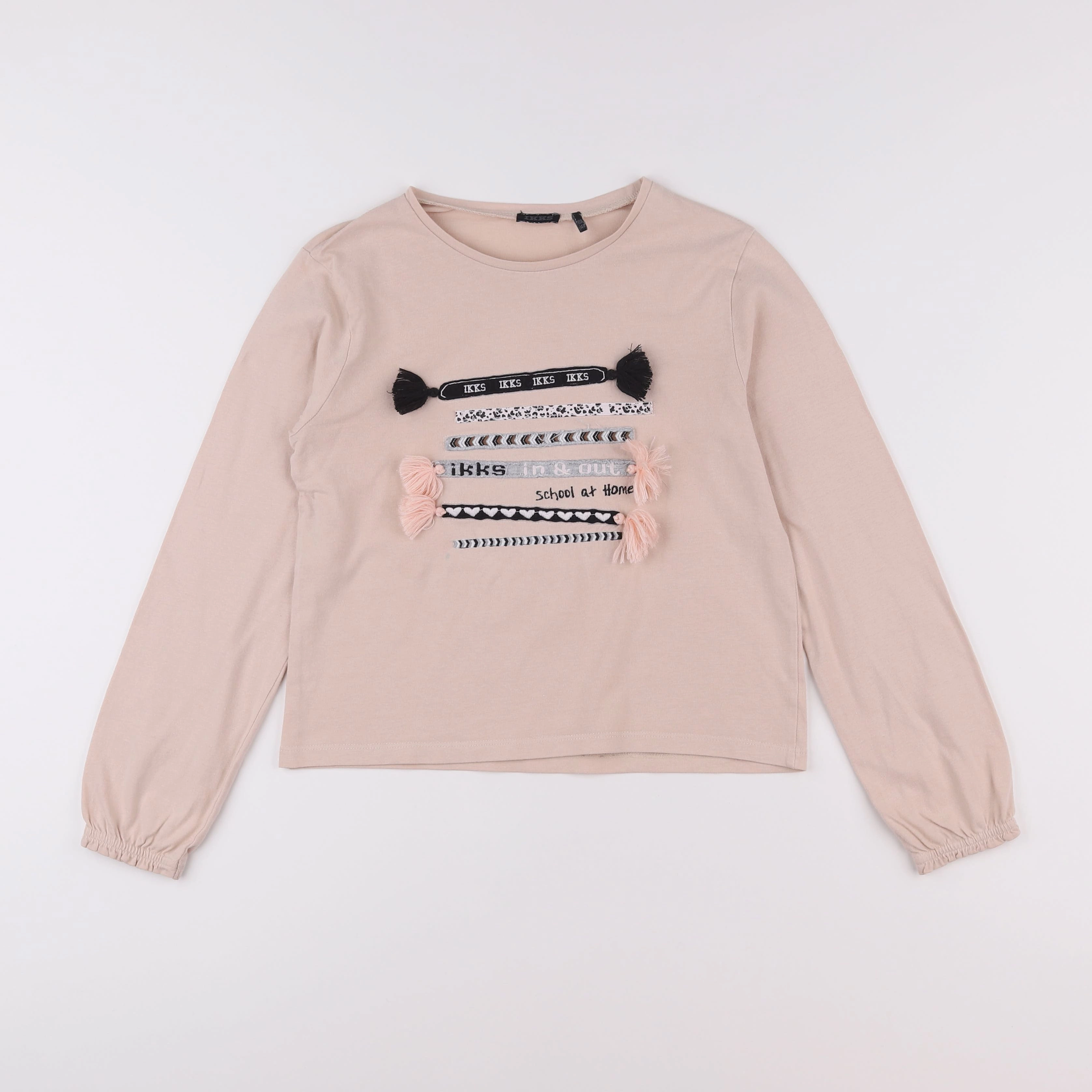 IKKS - tee-shirt rose - 10 ans