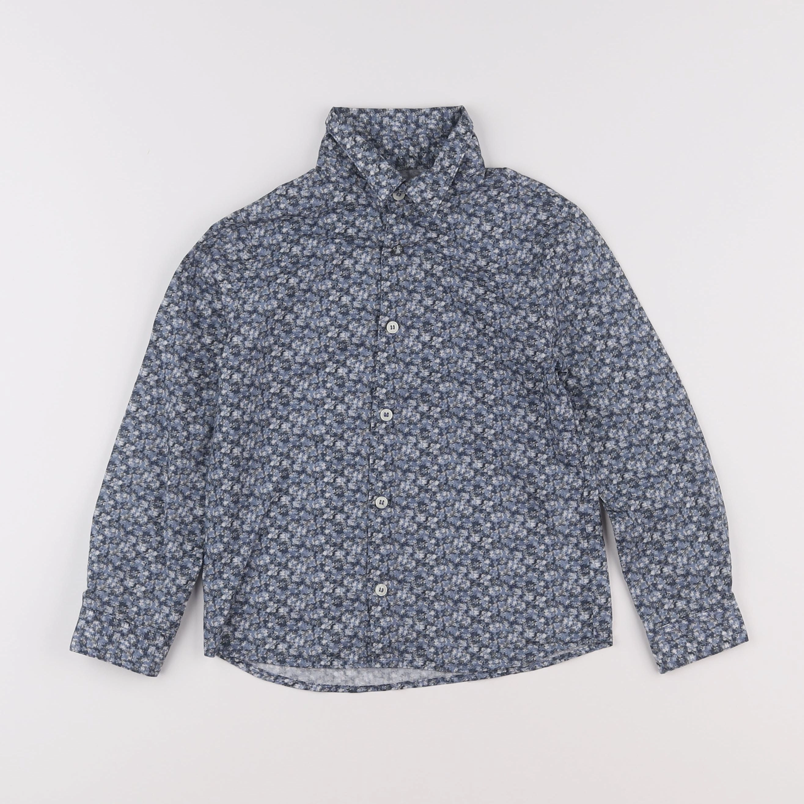 IKKS - chemise bleu - 6 ans