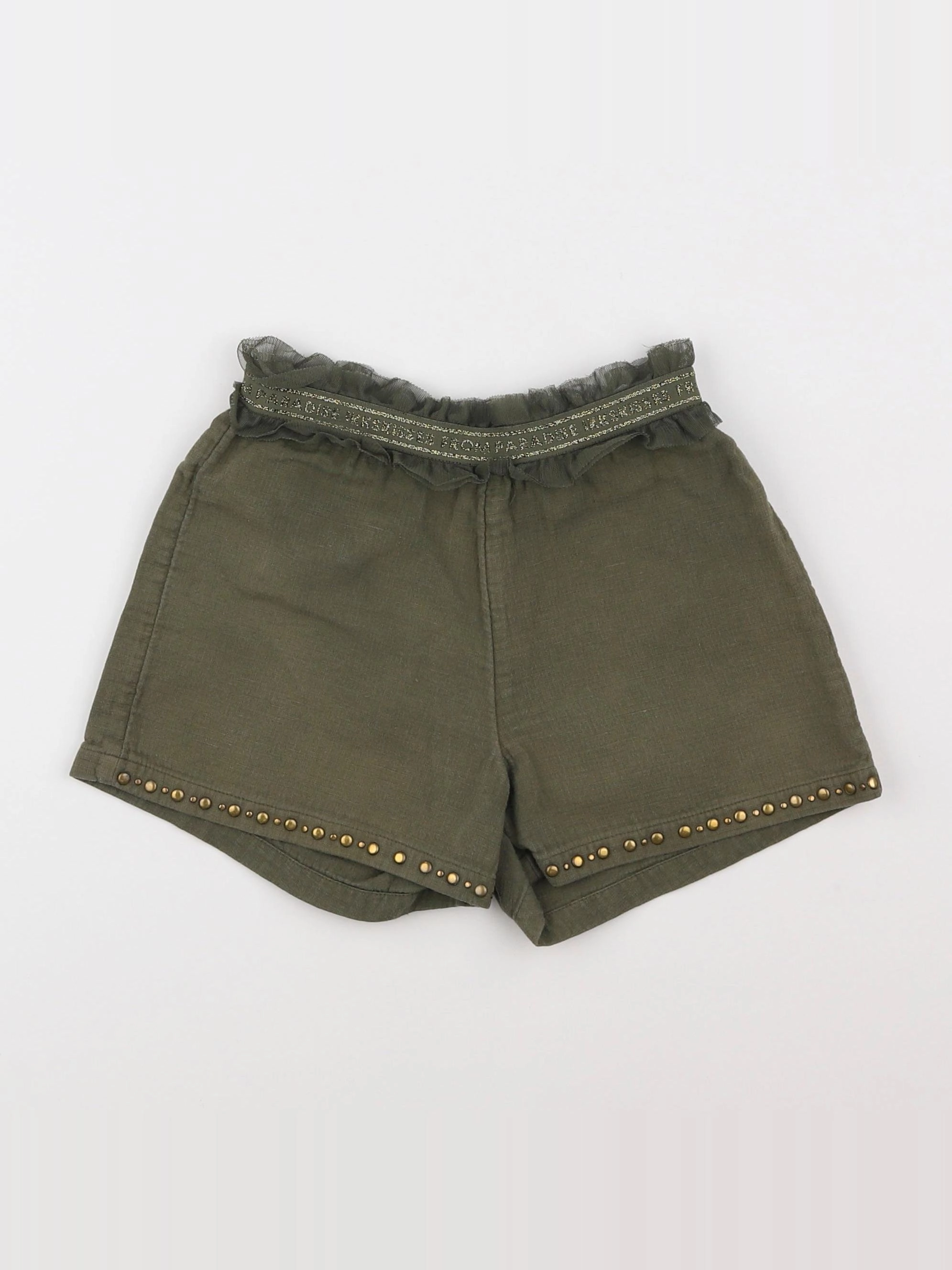 IKKS - short vert - 8 ans
