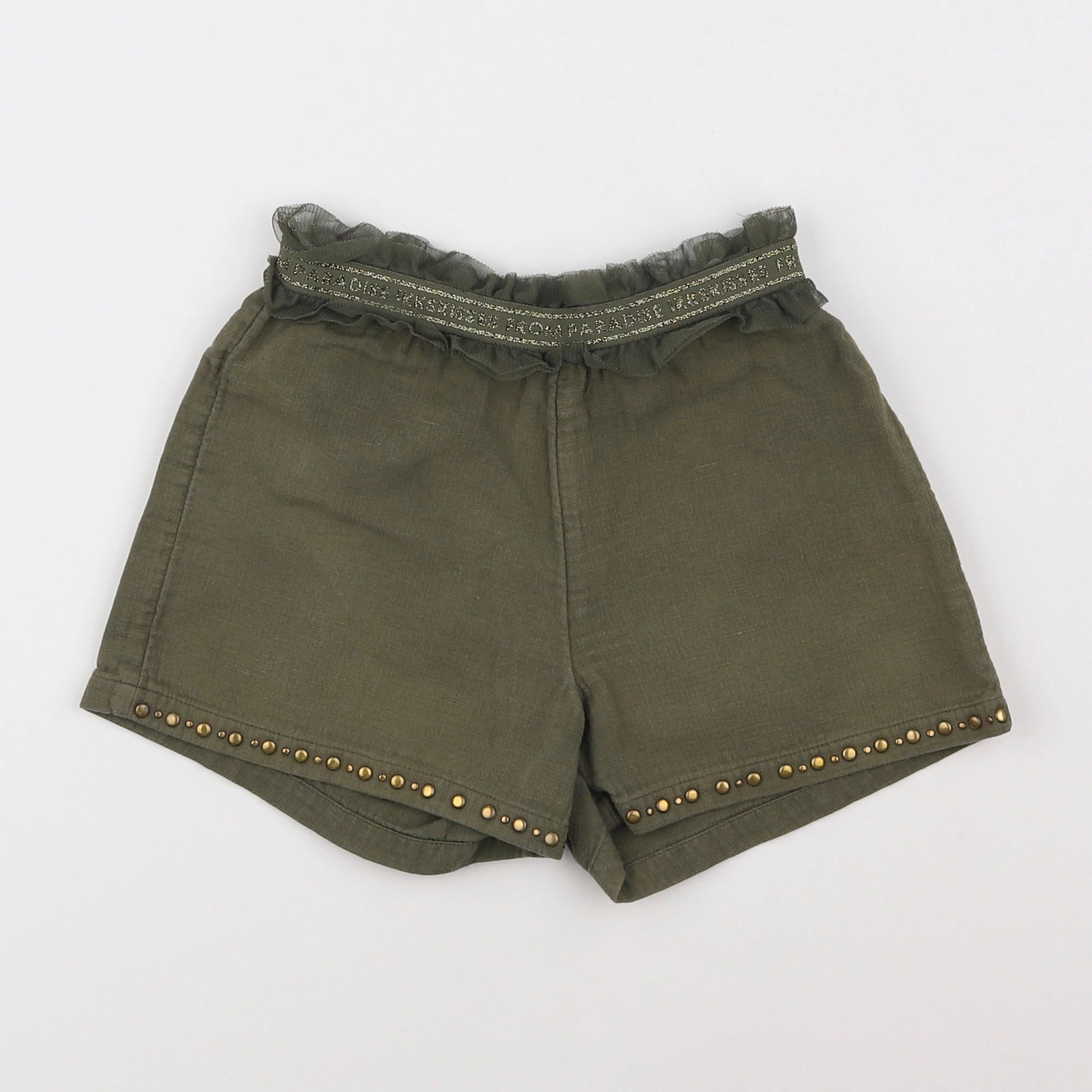 IKKS - short vert - 8 ans