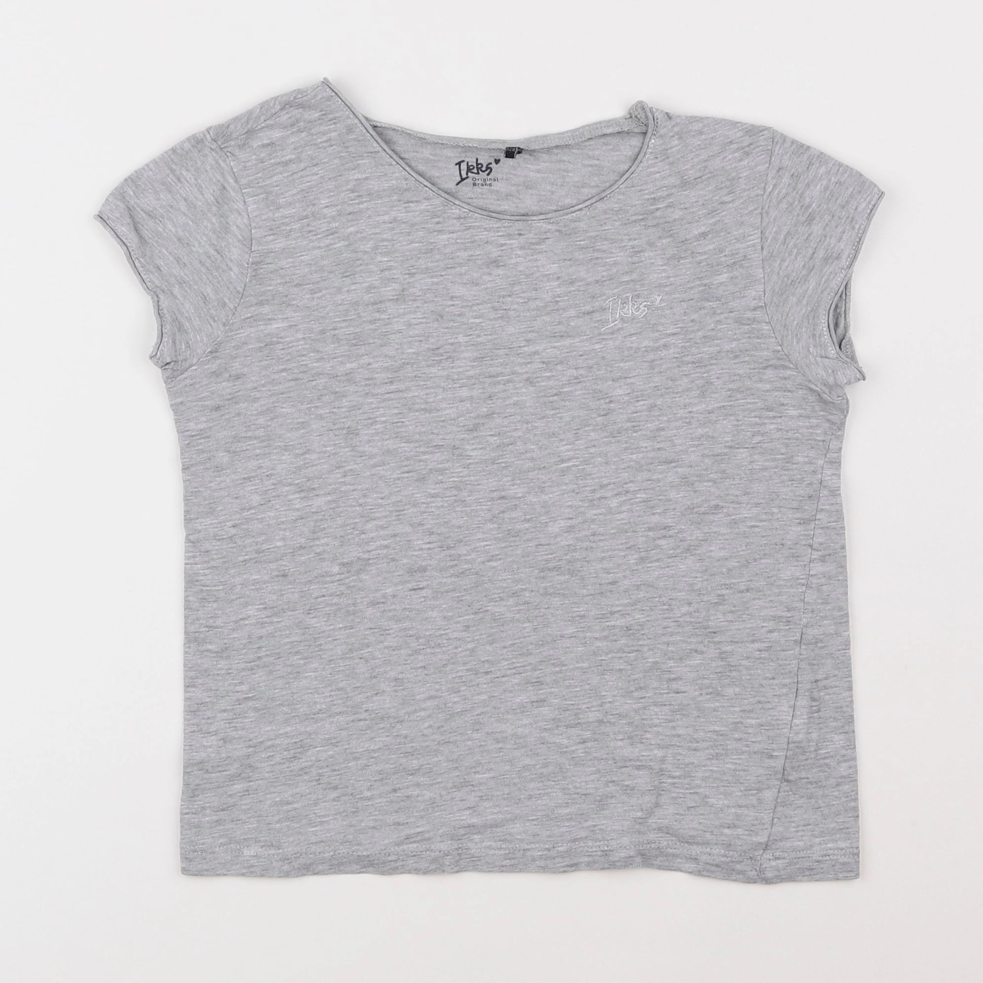 IKKS - tee-shirt gris - 8 ans