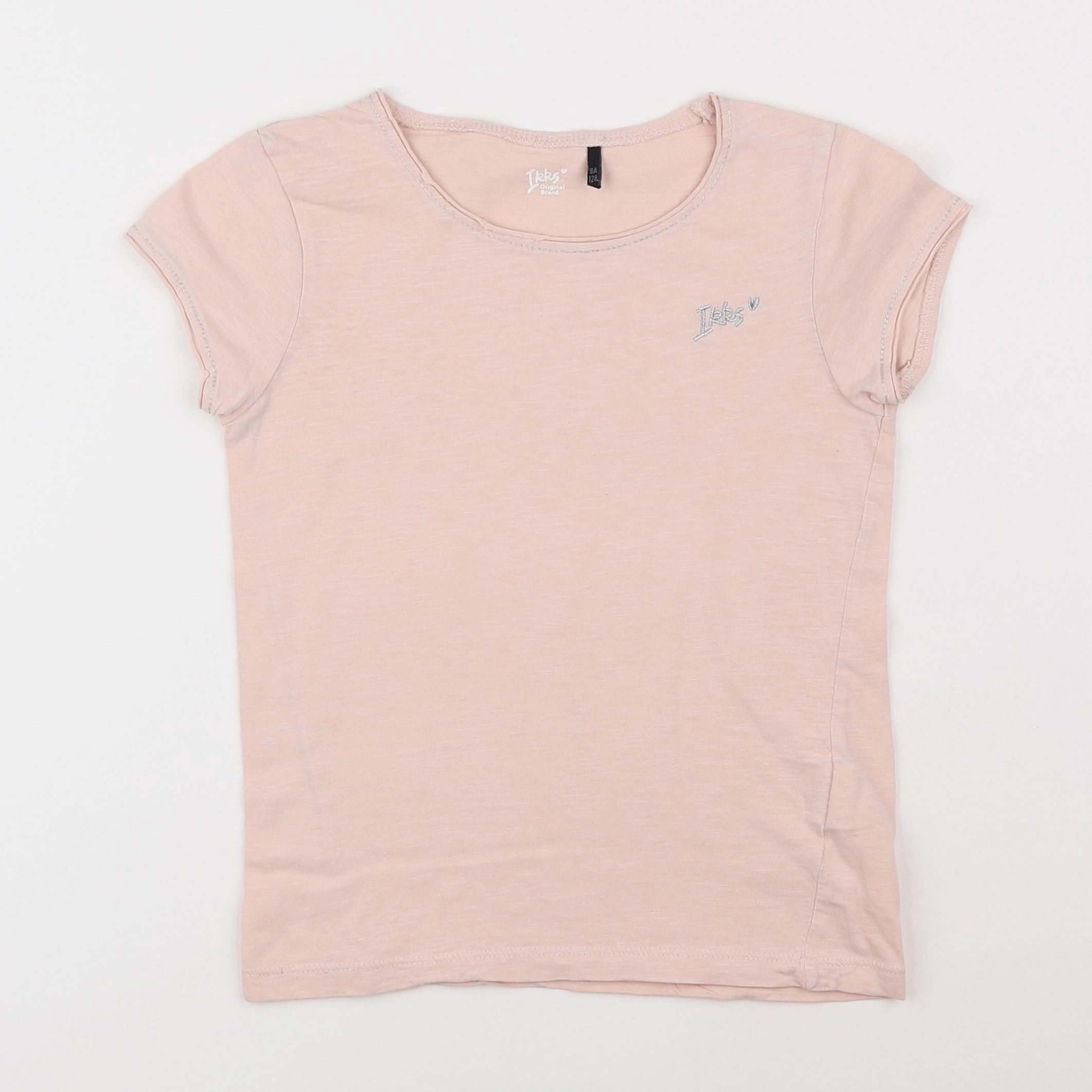 IKKS - tee-shirt rose - 8 ans