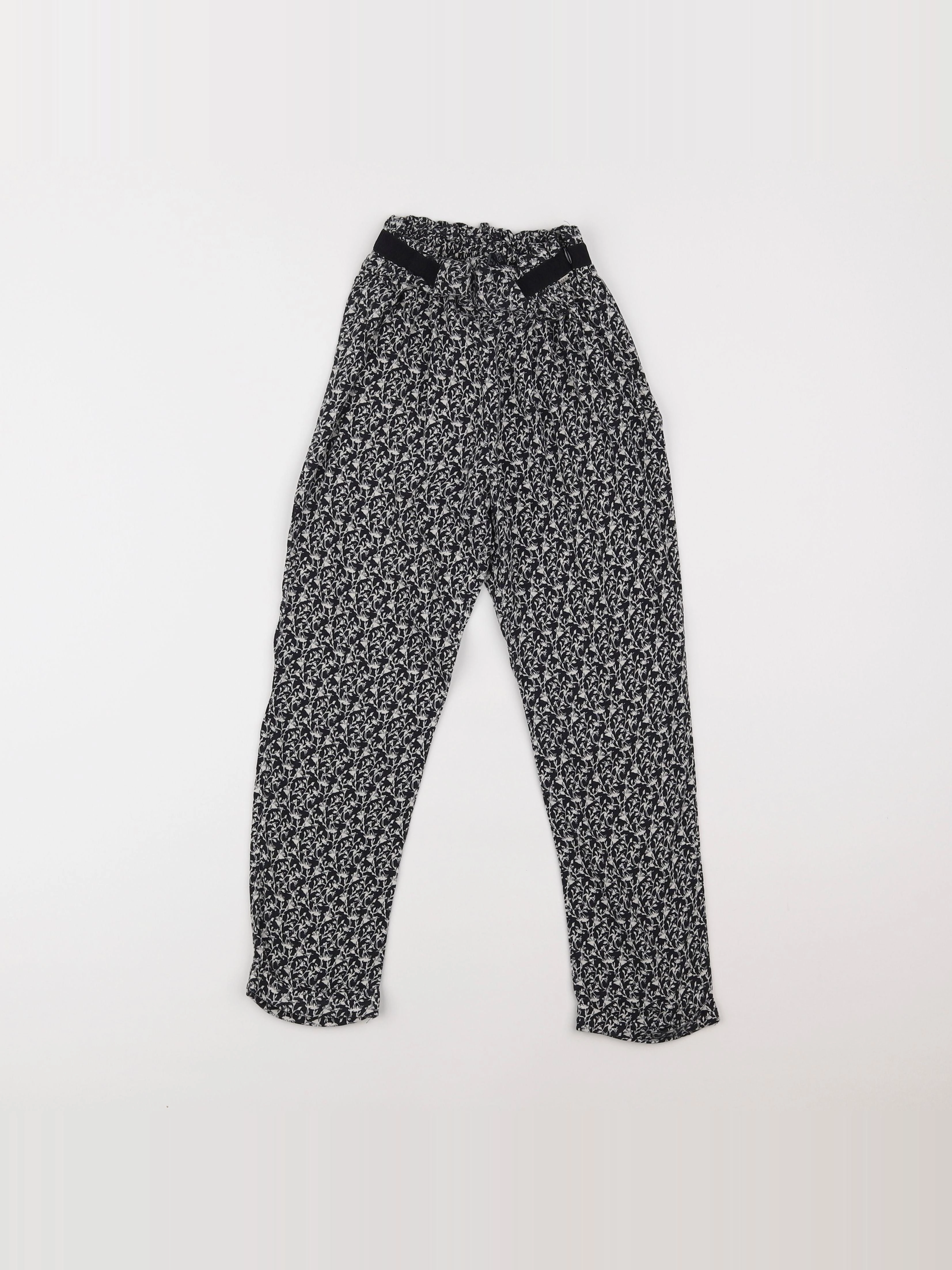 IKKS - pantalon noir - 8 ans