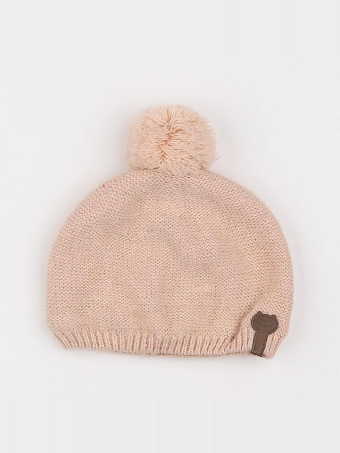 Vertbaudet - bonnet rose - 12/18 mois