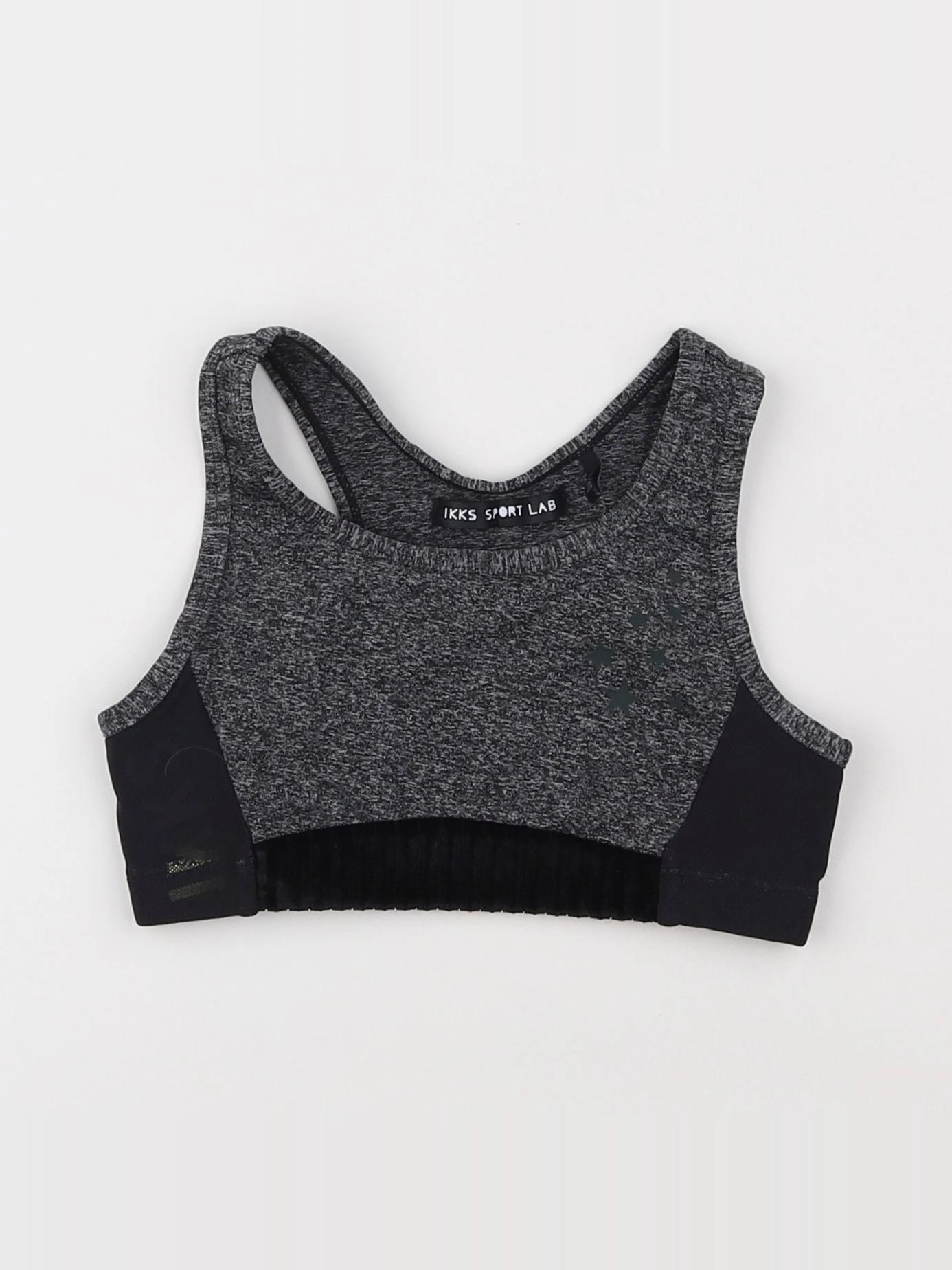 IKKS - débardeur gris, noir - 6 ans
