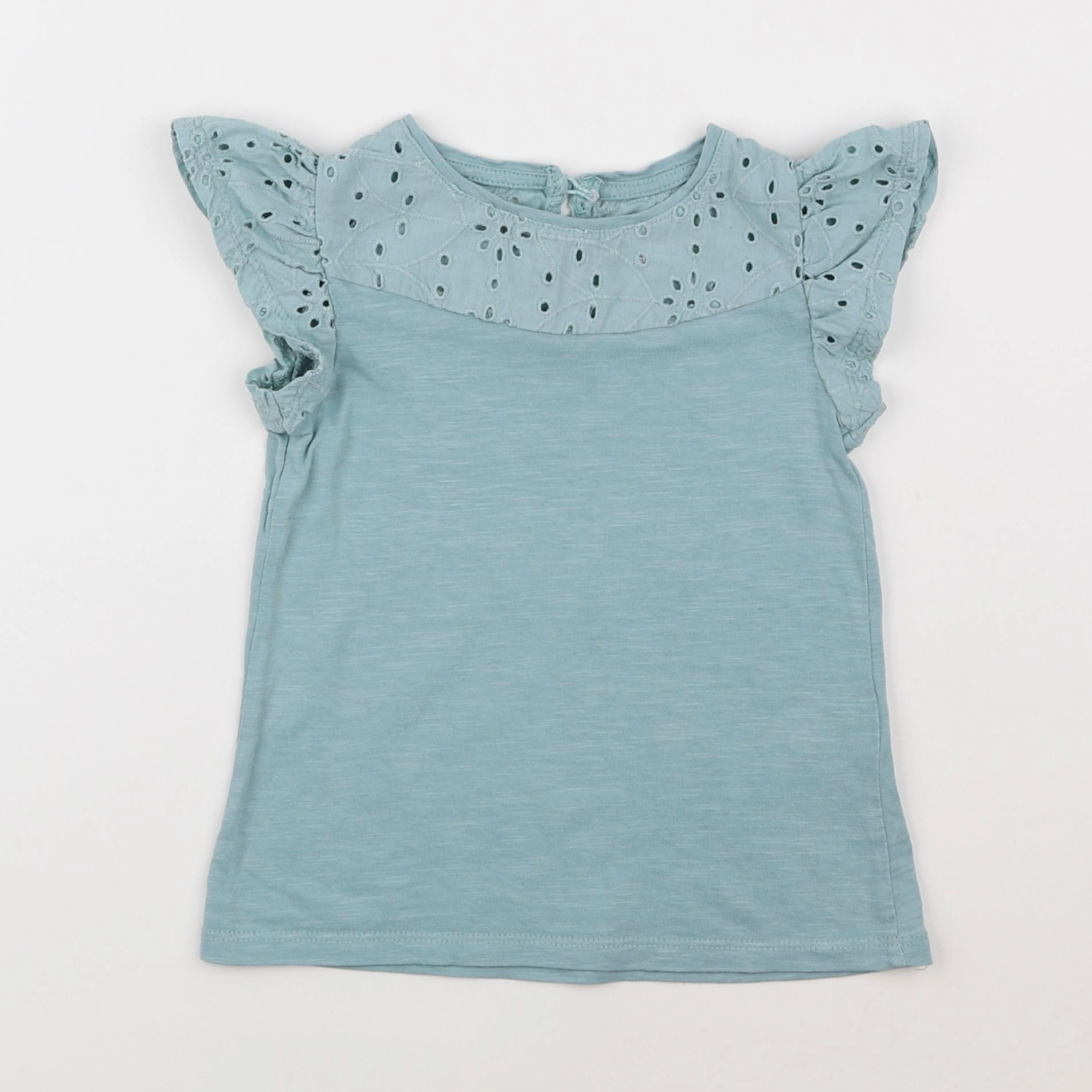 Vertbaudet - tee-shirt bleu - 3 ans