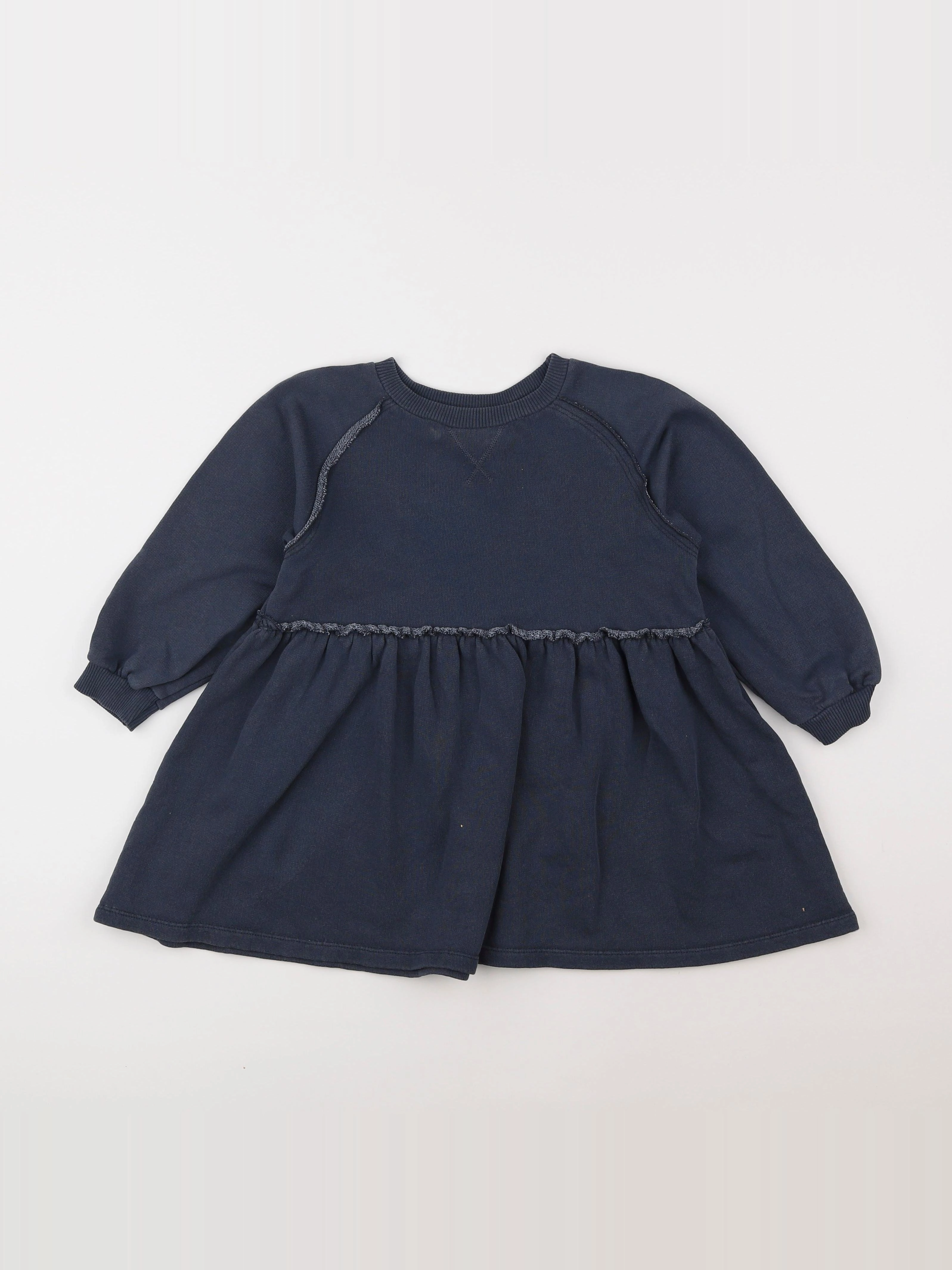 Zara - robe gris - 2/3 ans