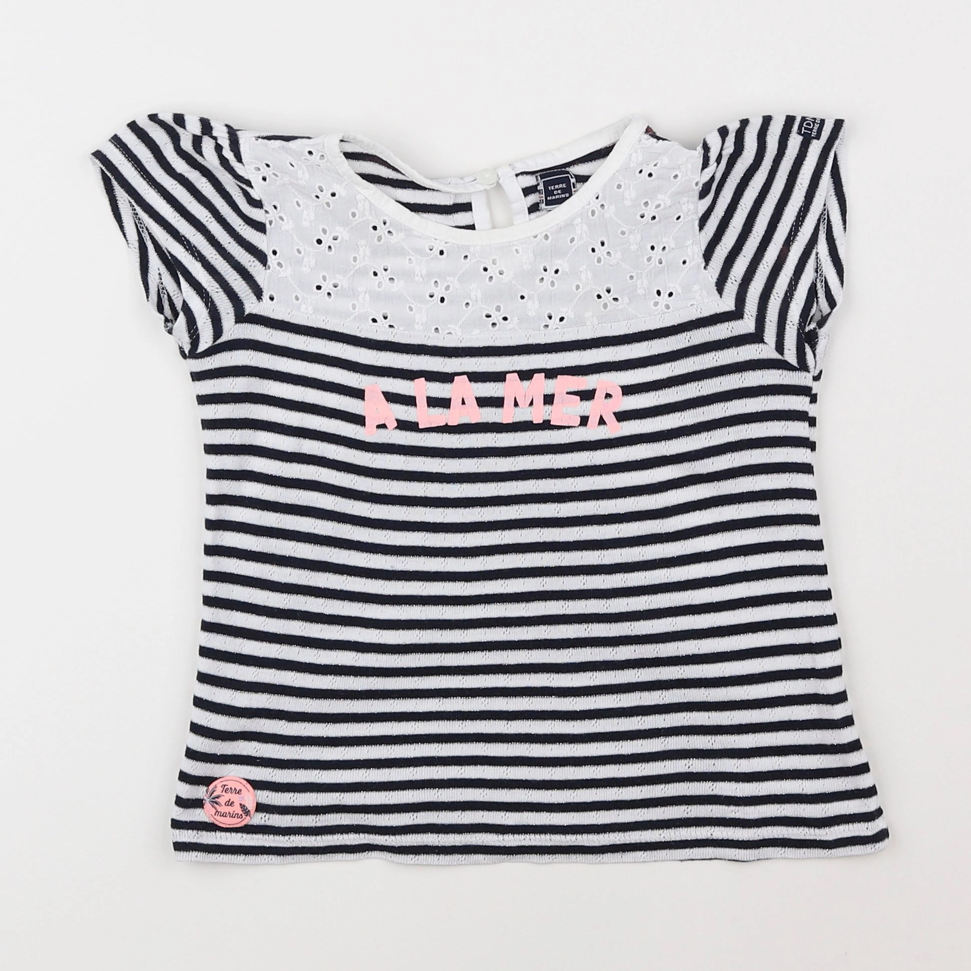 Terre de marins - tee-shirt blanc - 5 ans