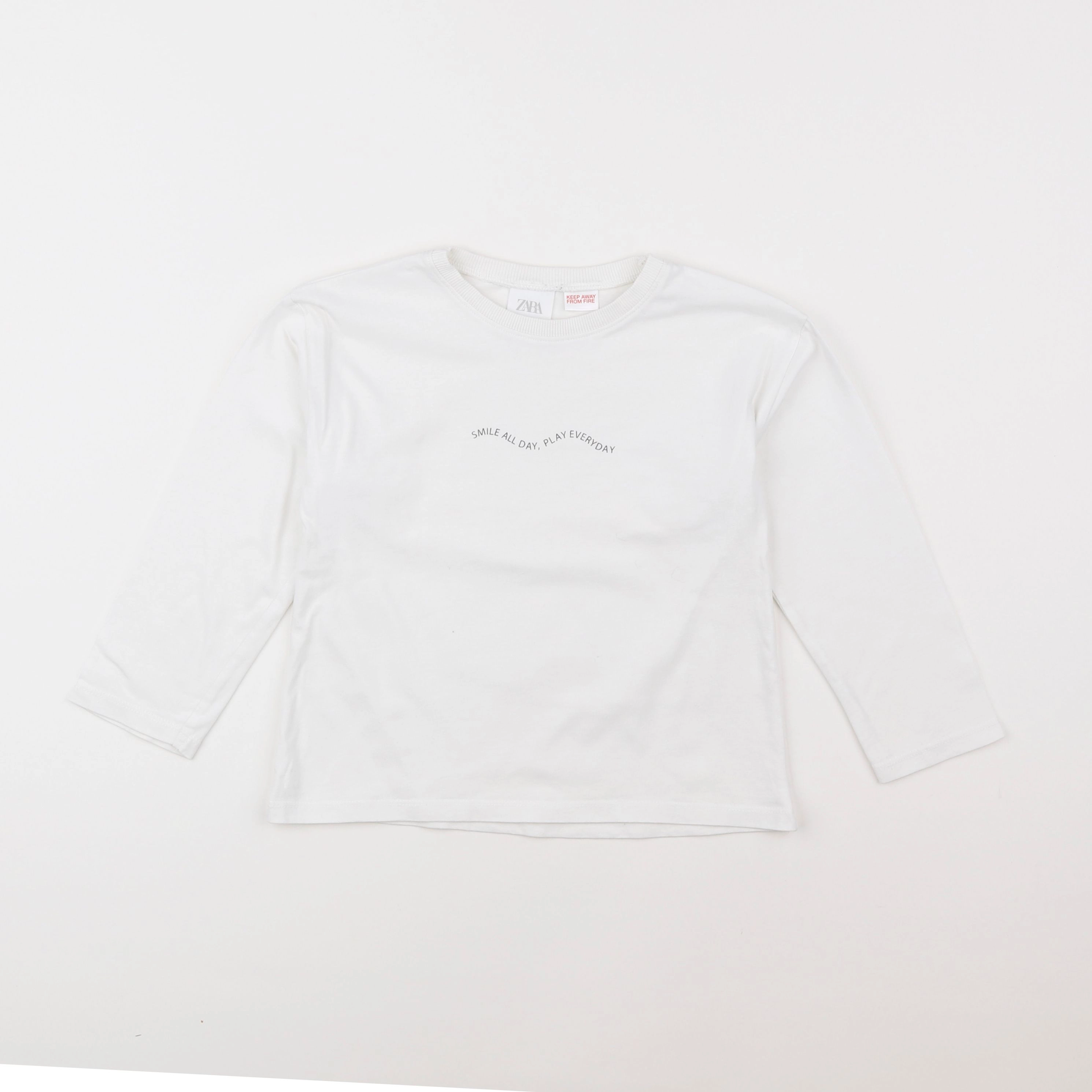 Zara - blouse blanc - 3/4 ans