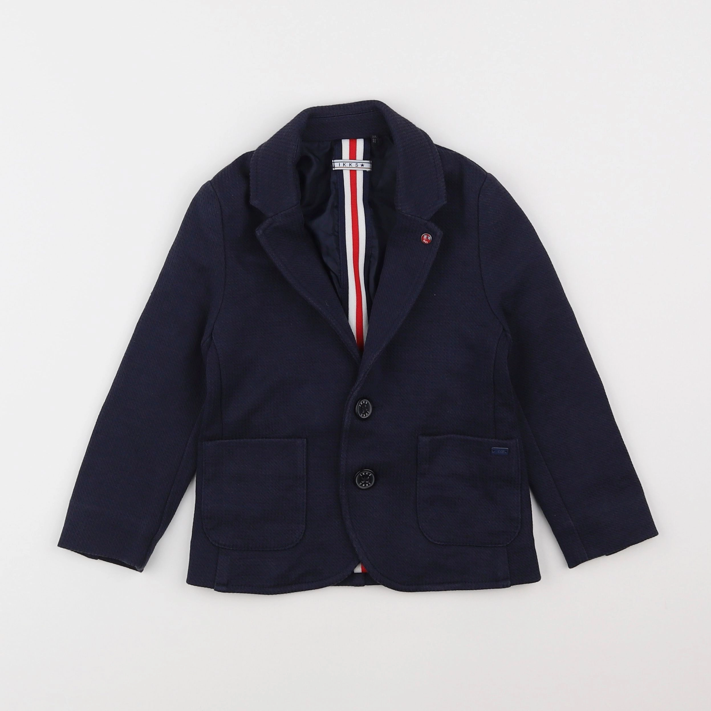 IKKS - veste bleu - 3 ans